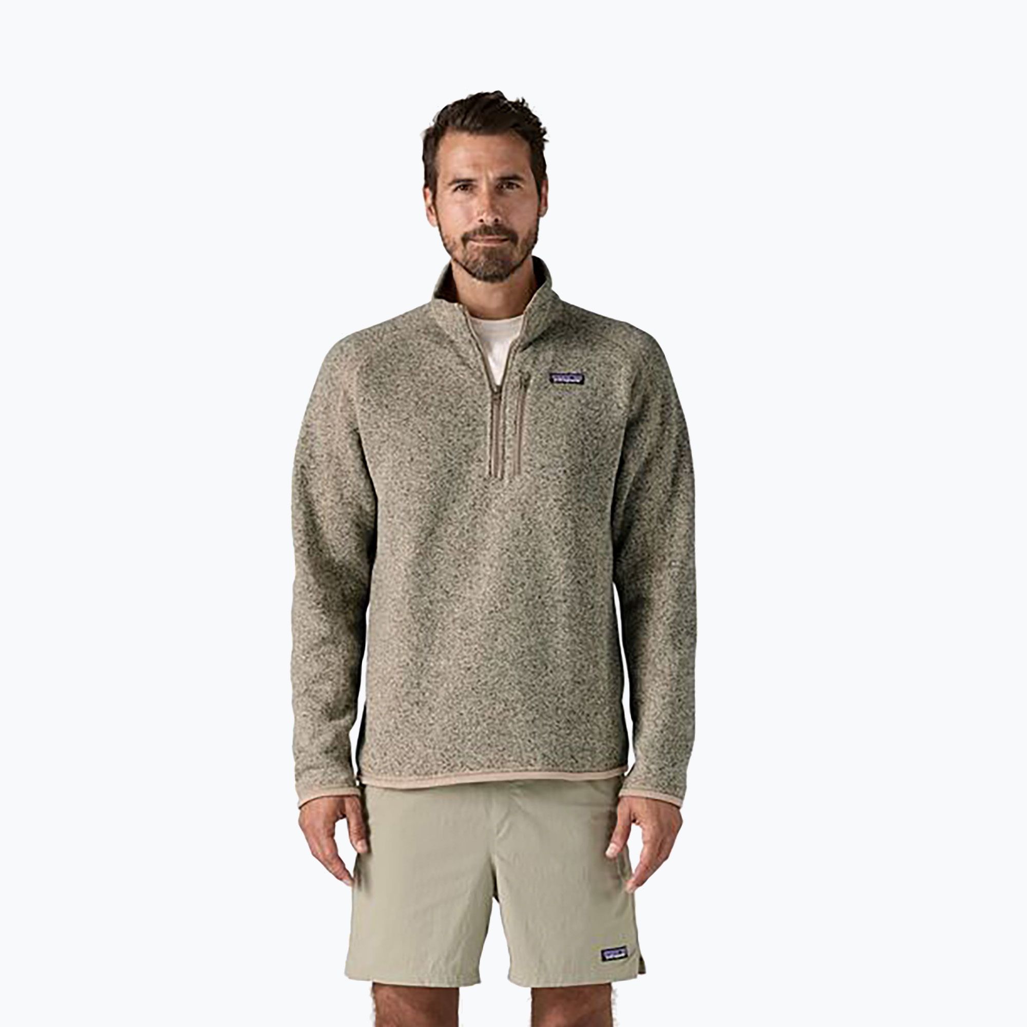 Bluza polarowa męska Patagonia Better Sweater 1/4 Zip pelican 