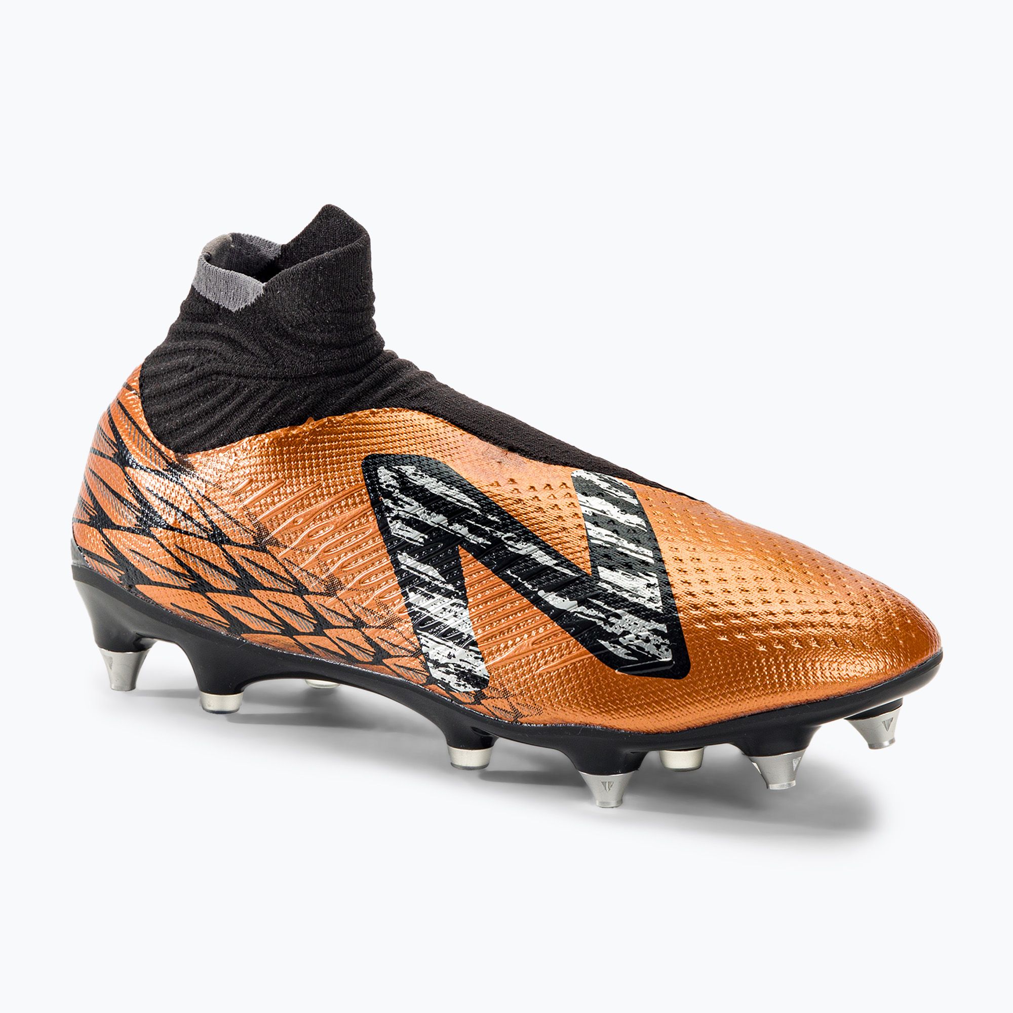 Buty piłkarskie męskie New Balance Tekela V4 Pro SG copper 