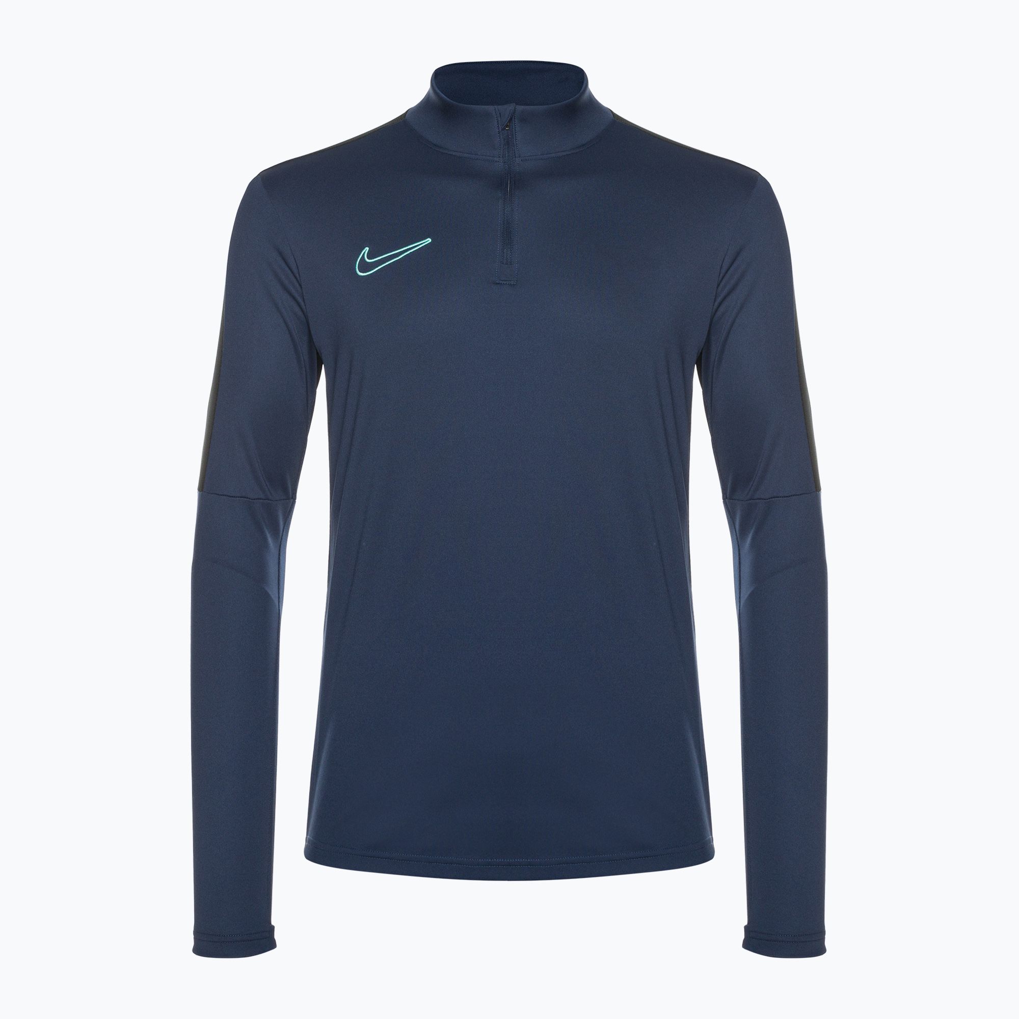 Longsleeve piłkarski męski Nike Academy Dri-Fit 1/2-Zip midnight navy/black/midnight navy/hyper turquoise 
