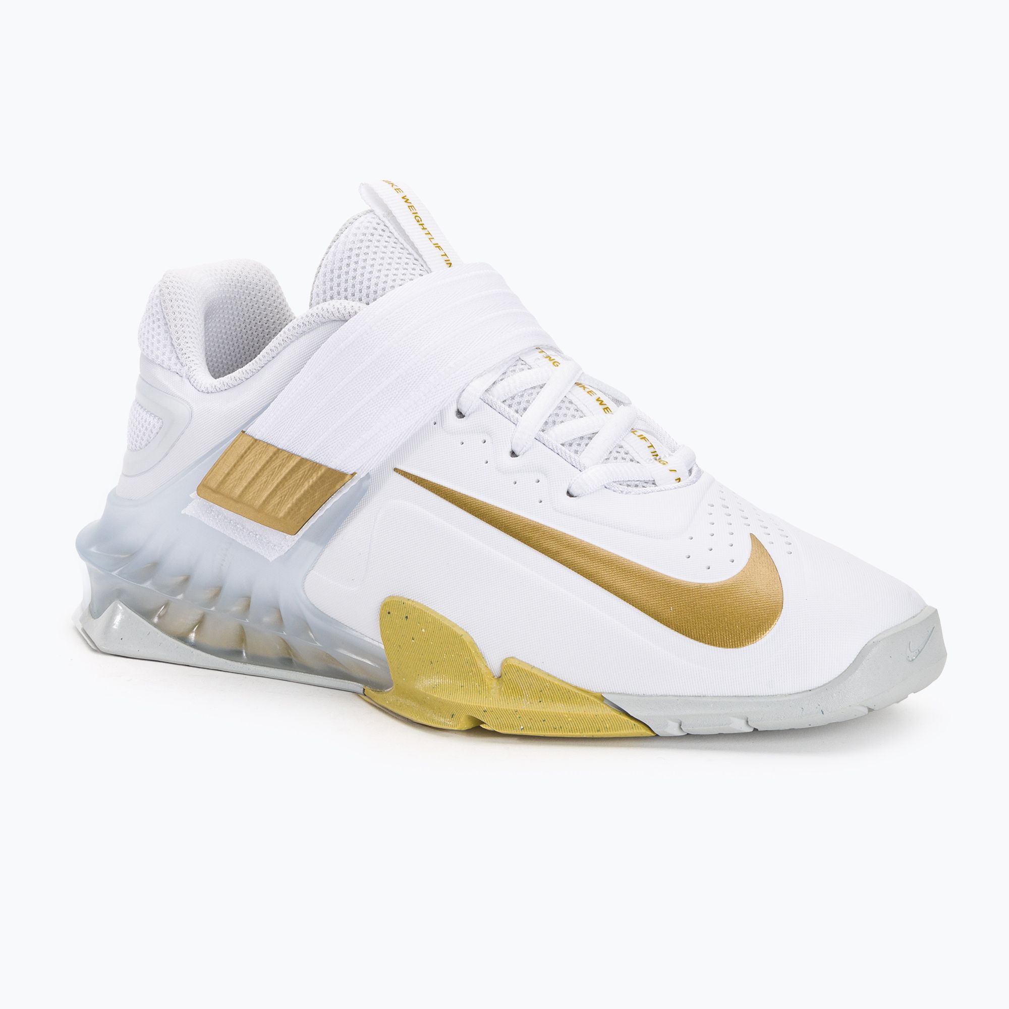 Buty do podnoszenia ciężarów Nike Savaleos white/black iron grey 