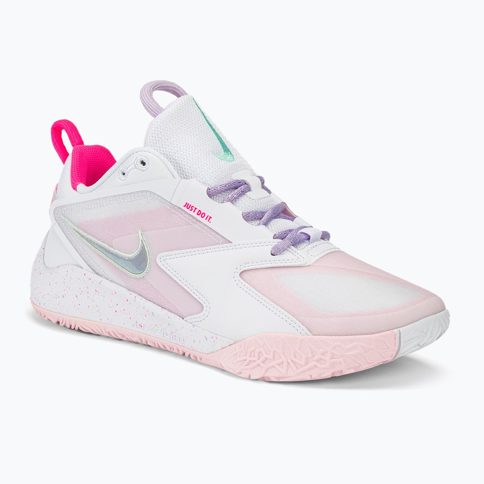 Buty do siatkówki damskie Nike Zoom Hyperace 3 SE white/hyper pink/mint foam/violet mist/pink foam 