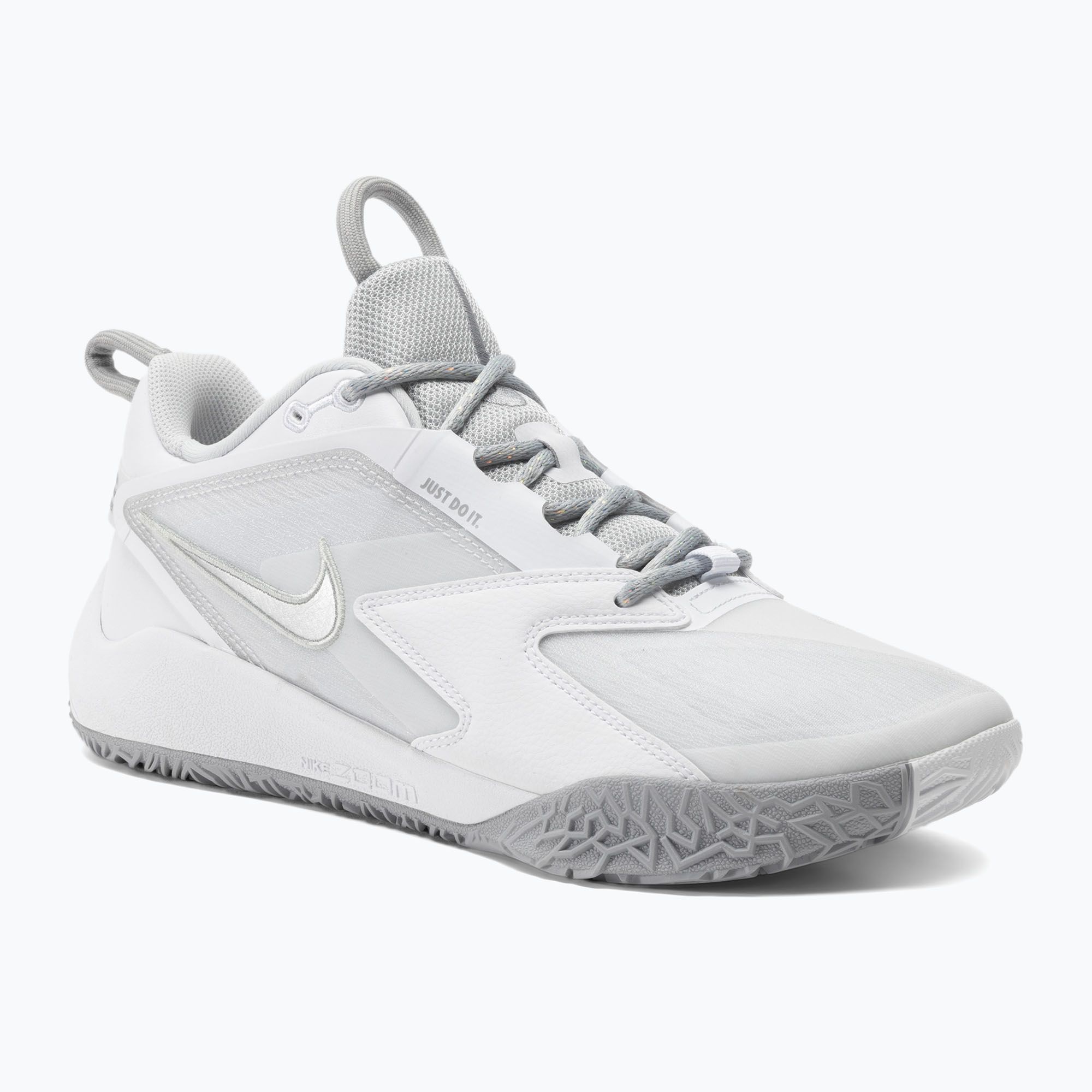 Buty do siatkówki Nike Zoom Hyperace 3 photon dust/mtlc silver-white 
