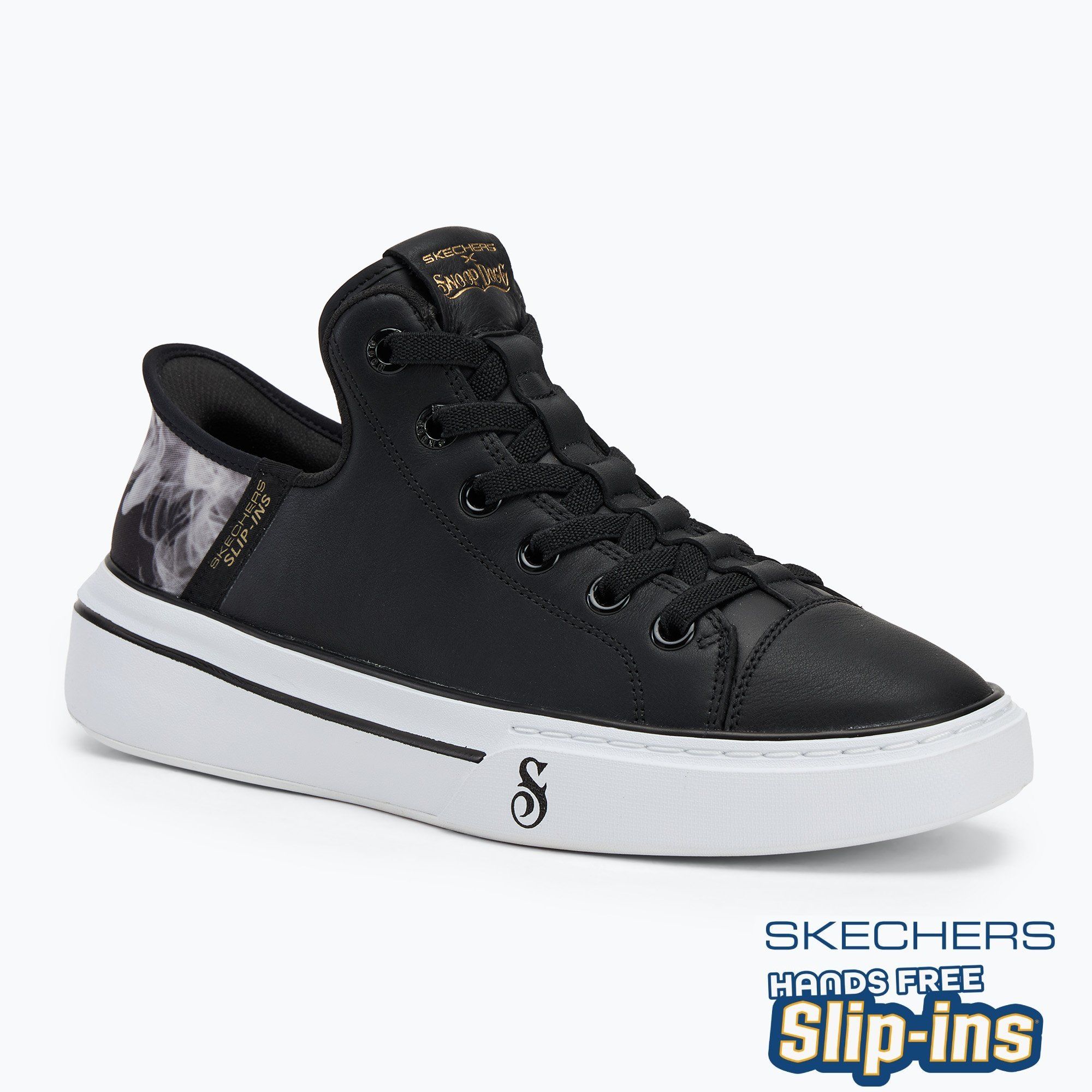 Buty męskie SKECHERS Snoop One OG black/white 