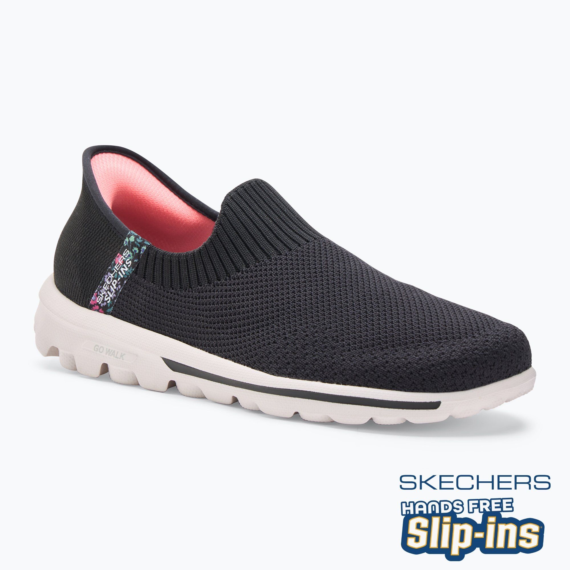 Buty damskie SKECHERS Go Walk Travel Tahiti Sunset black 