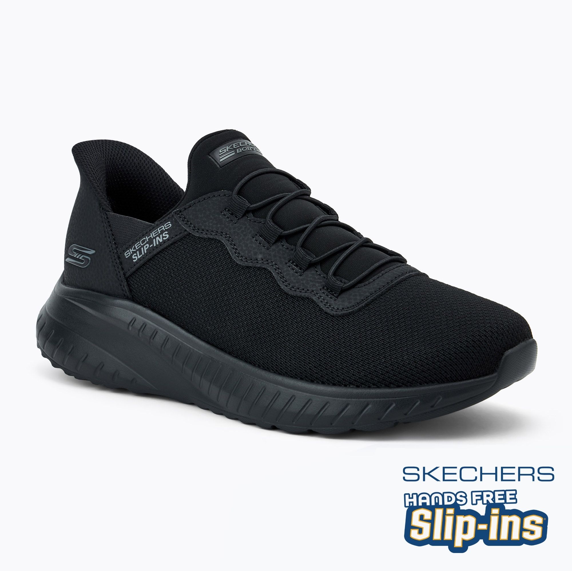 Buty męskie SKECHERS Slip-ins Bobs Squad Chaos Daily Hype black 