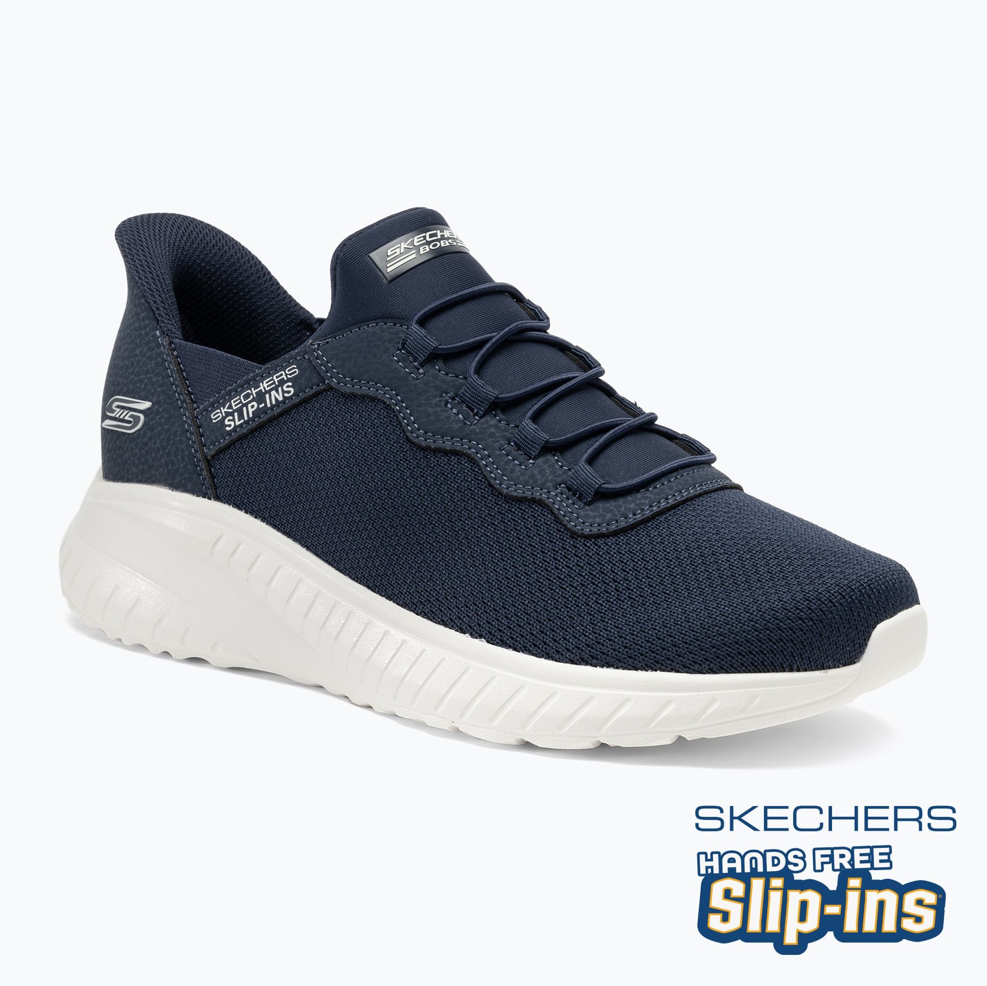 Buty męskie SKECHERS Slip-ins Bobs Squad Chaos Daily Hype navy 