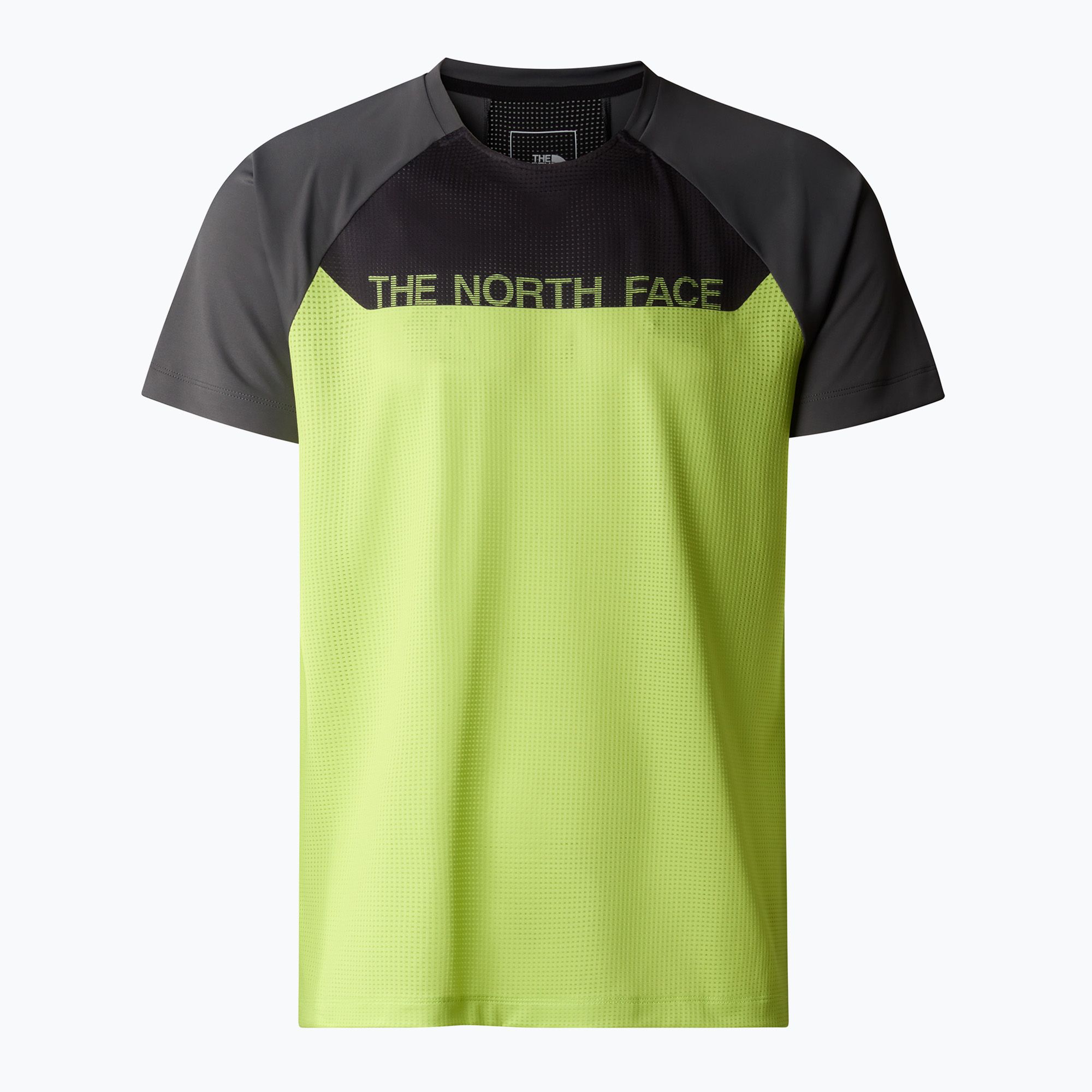 Koszulka trekkingowa męska The North Face Trailjammer fizz lime/anthracite grey 