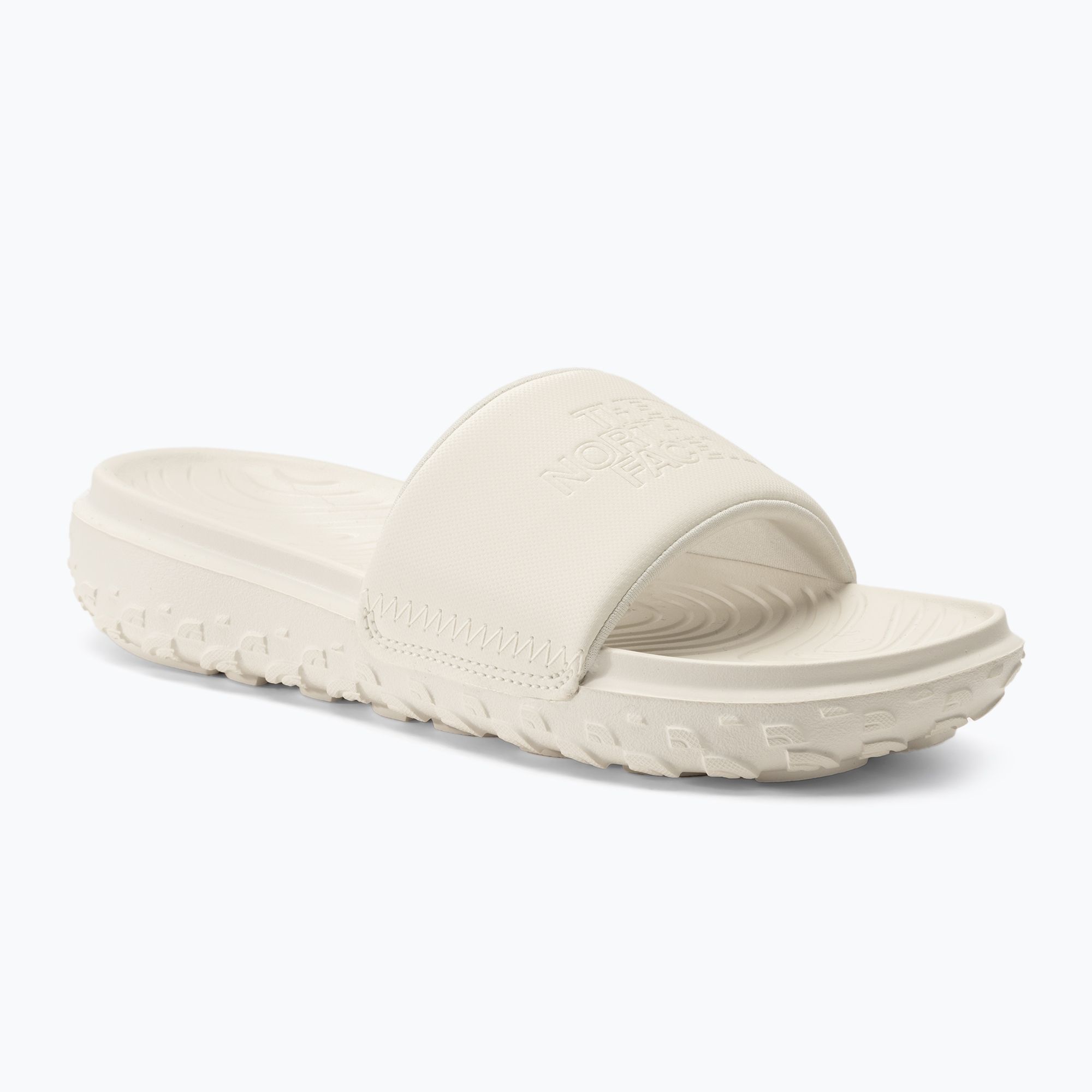 Klapki damskie The North Face Never Stop Cush Slide white dune/white dune 