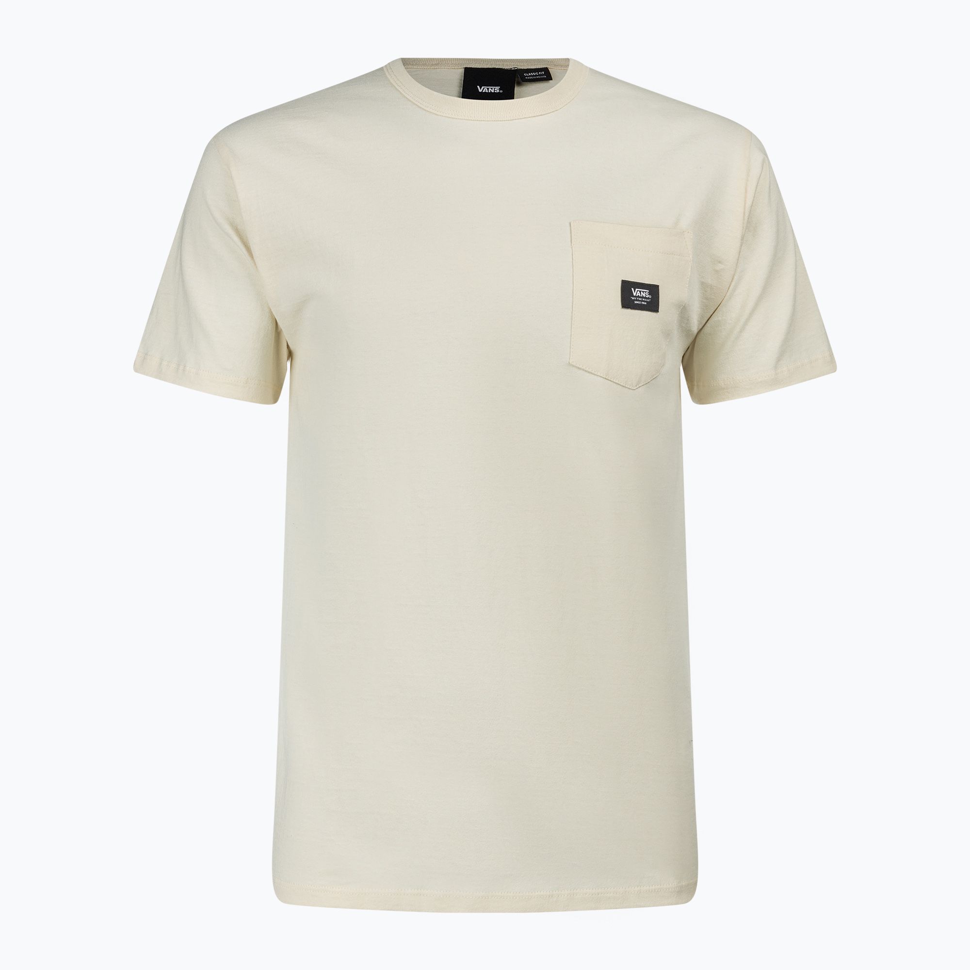 Koszulka męska Vans Off The Wall Ii Pocket Ss antique white 