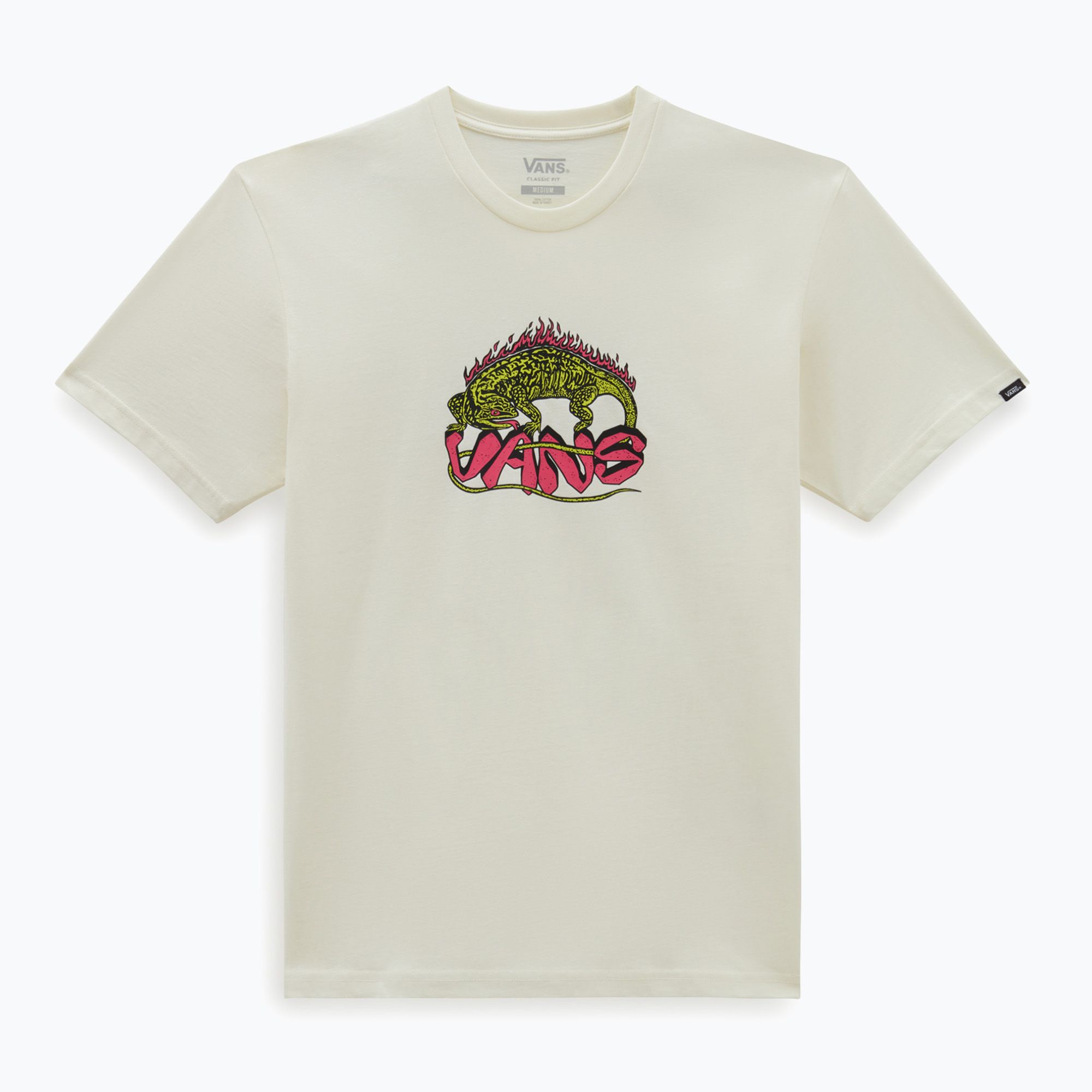 Koszulka Vans Fiery Friend Ss Tee marshmallow 