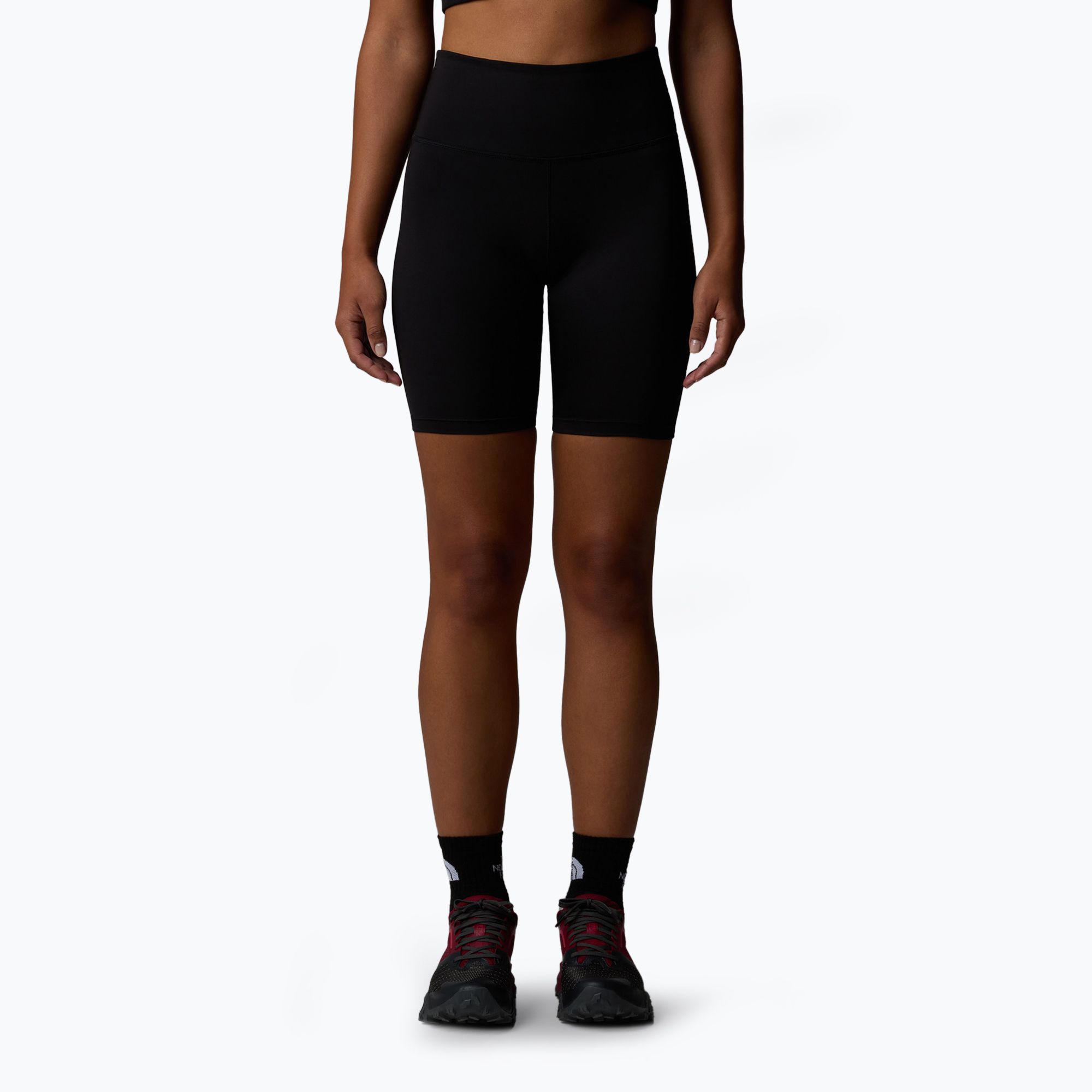 Spodenki damskie The North Face Flex 8In Tight Graphic black 