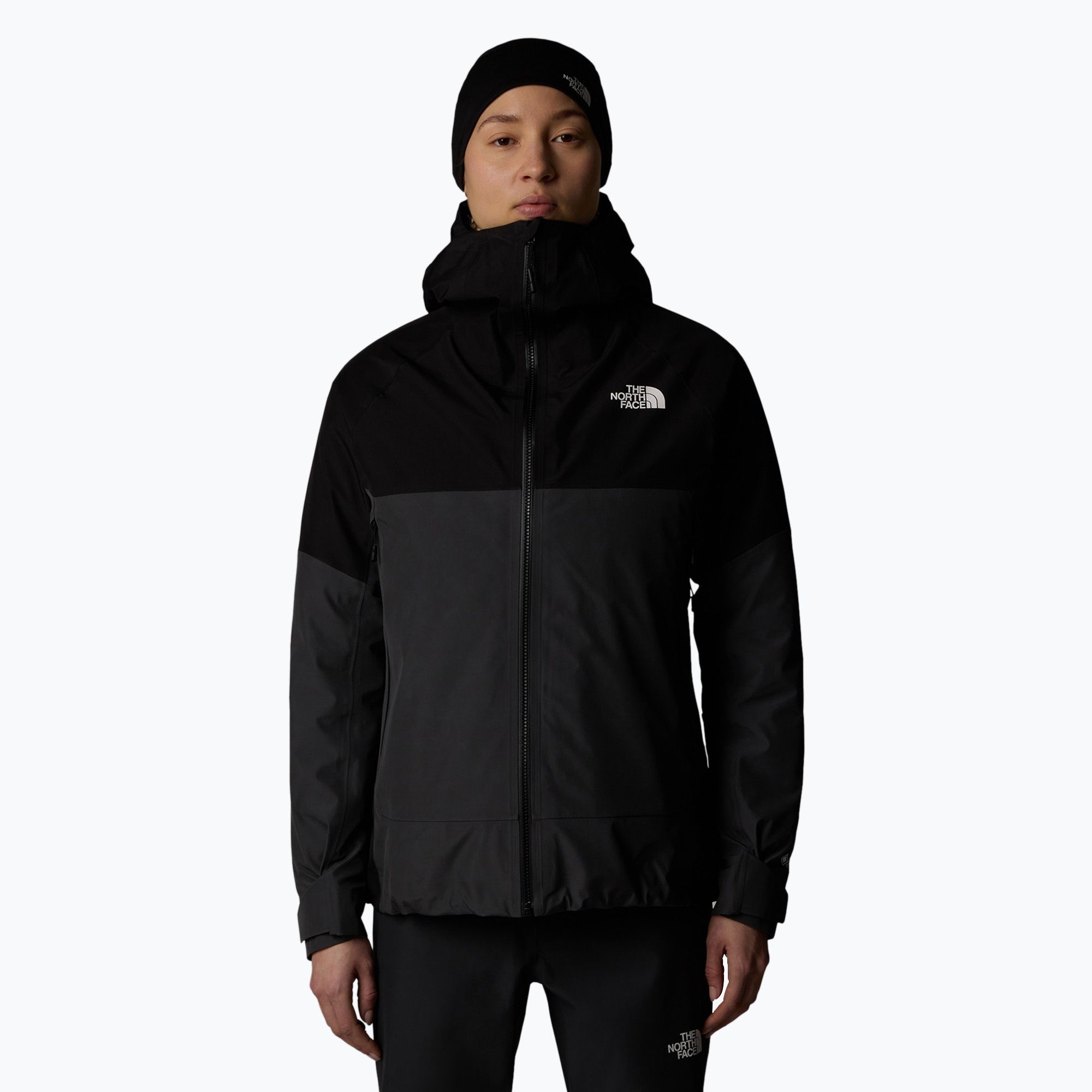 Kurtka przeciwdeszczowa damska The North Face Jazzi 3L Gtx anthracite grey/black 