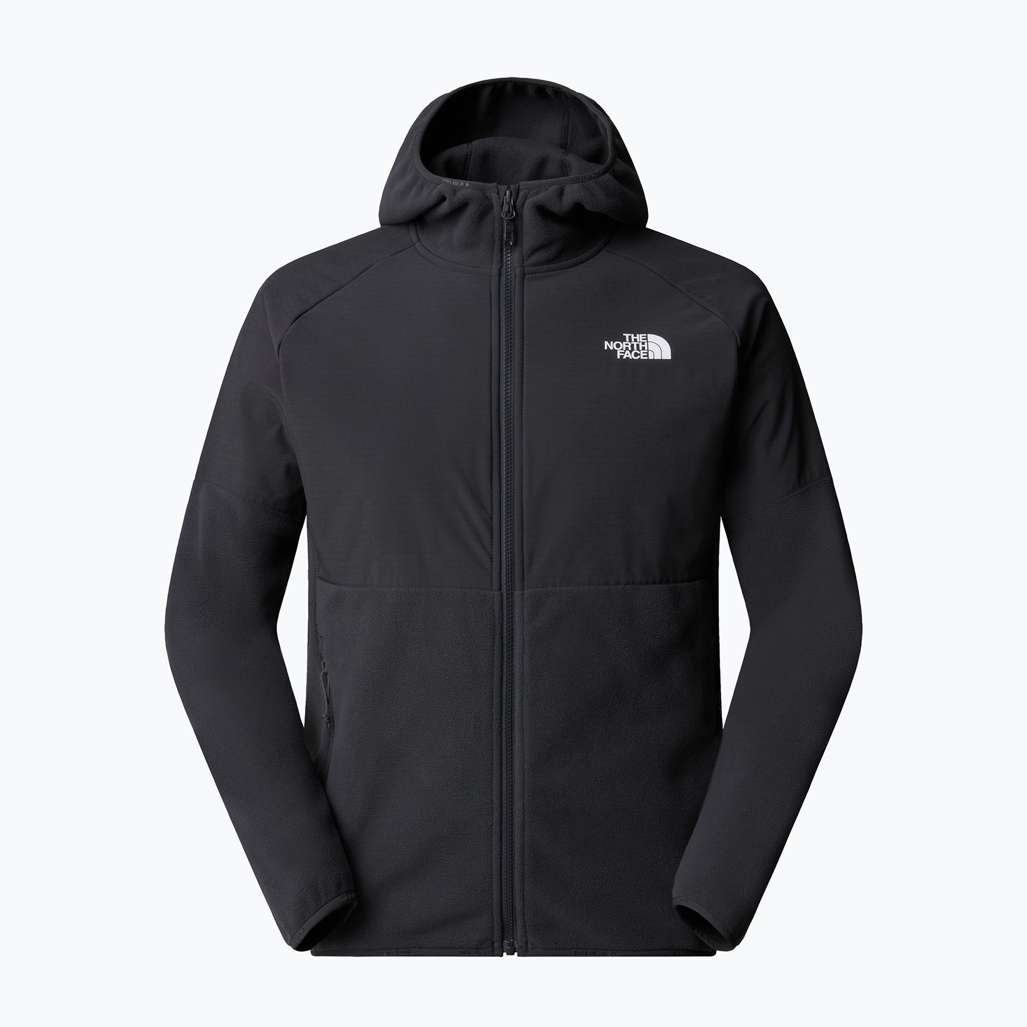 Bluza męska The North Face Glacier Heavyweight Full Zip HD asphalt grey/asphalt grey 