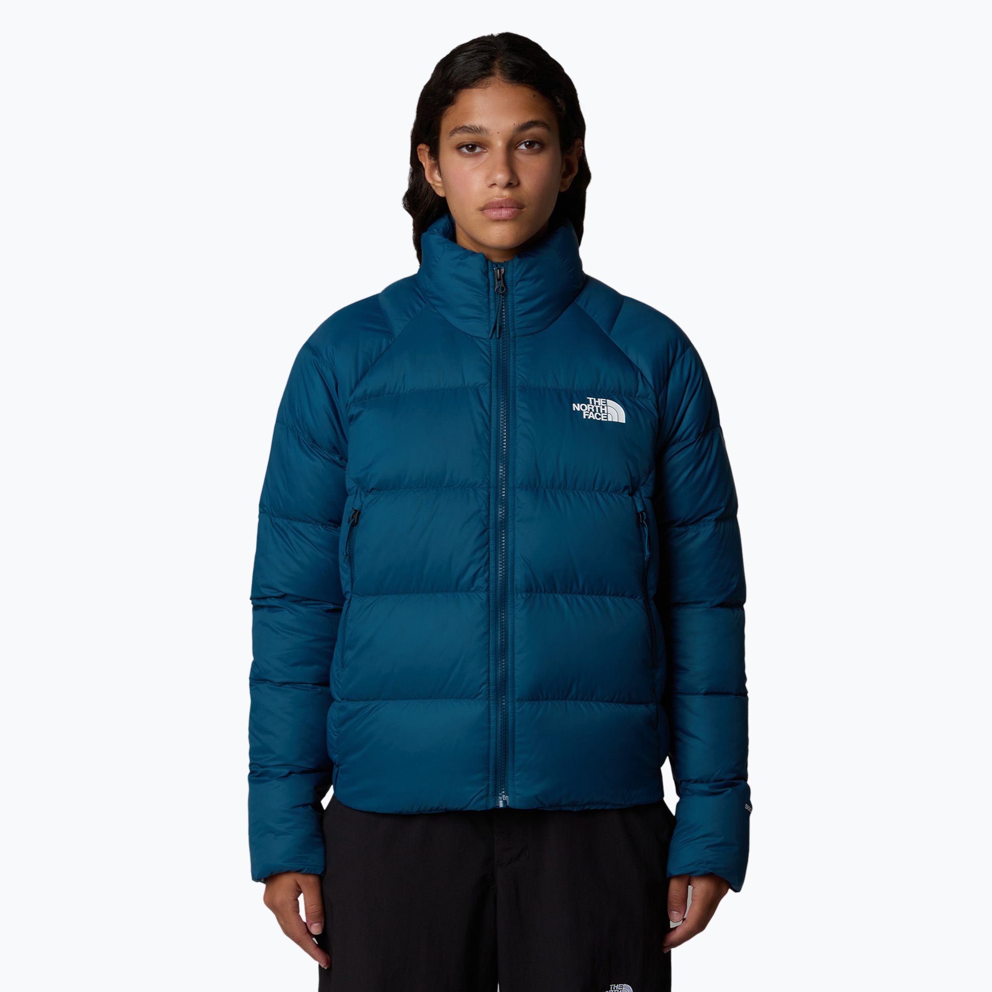 Kurtka puchowa damska The North Face Hyalite Down Jacket midnight petrol 