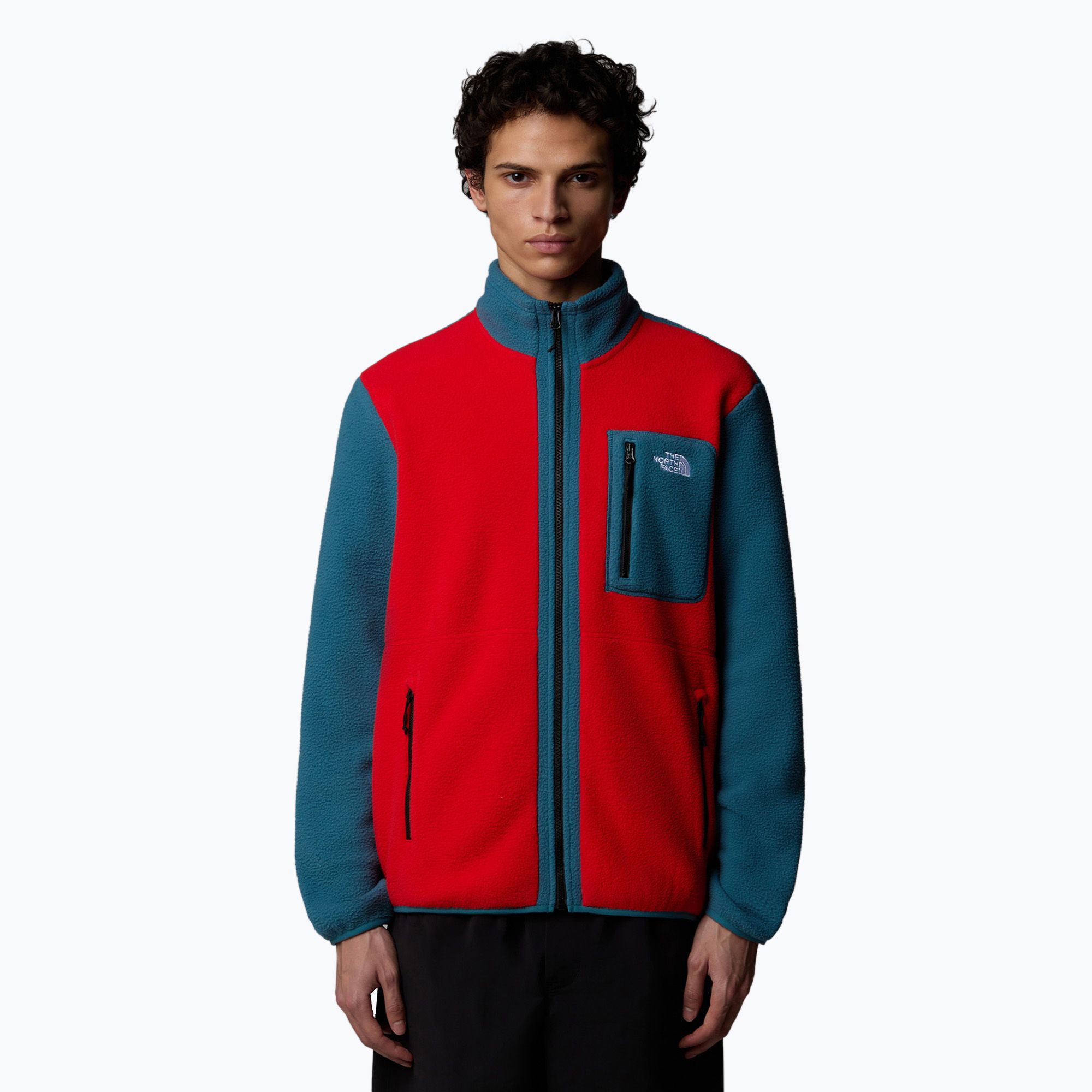 Bluza męska The North Face Yumiori Full Zip high risk red/ mallard blue 