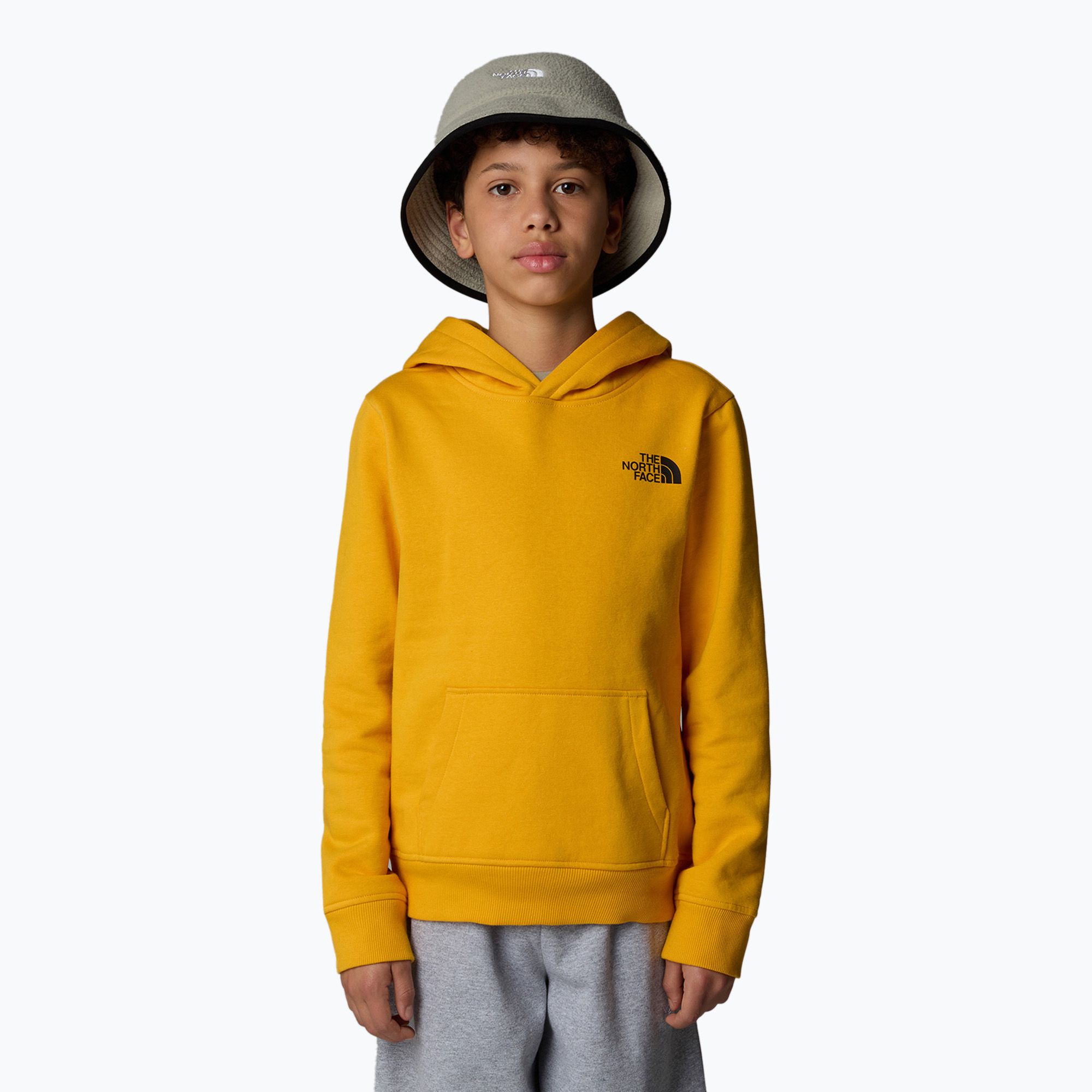 Bluza dziecięca The North Face Teen Redbox Regular P/O summit gold 