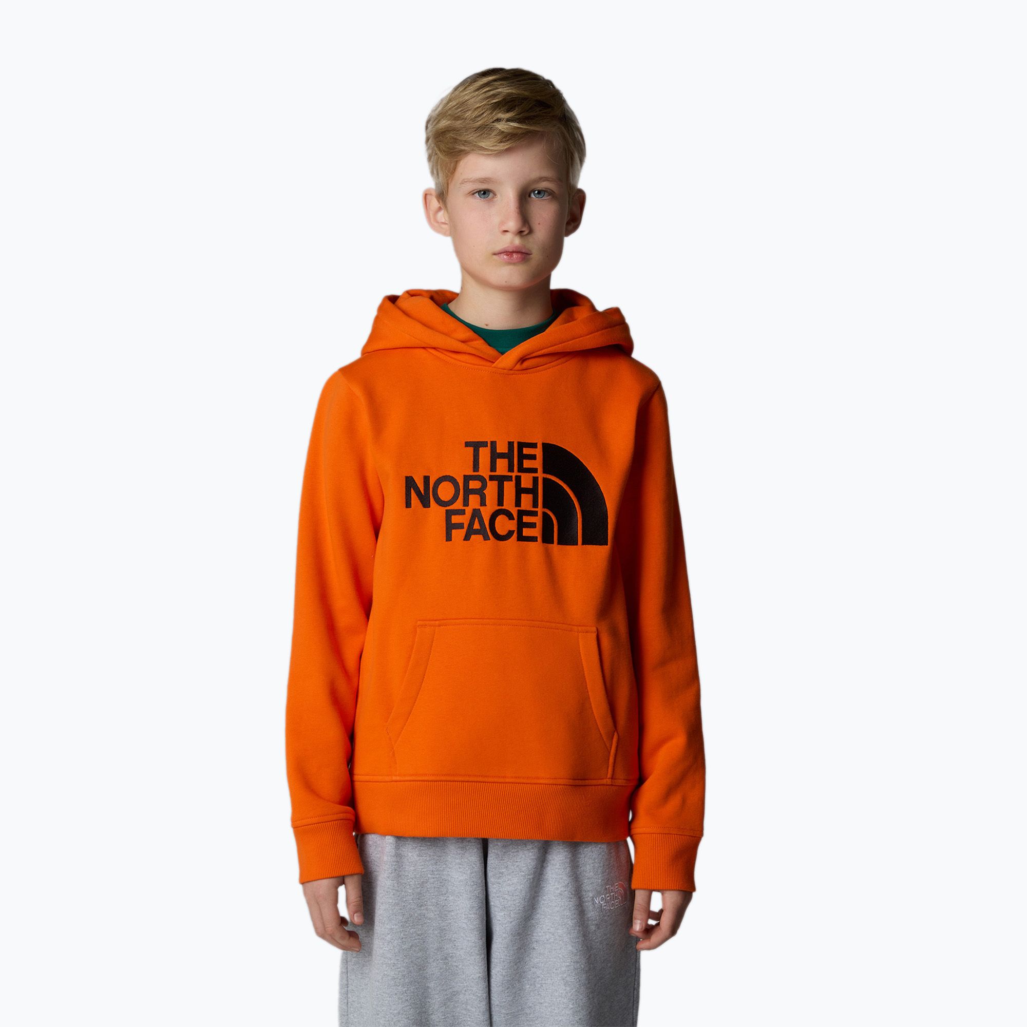 Bluza dziecięca The North Face Drew Peak P/O Hoodie orange 