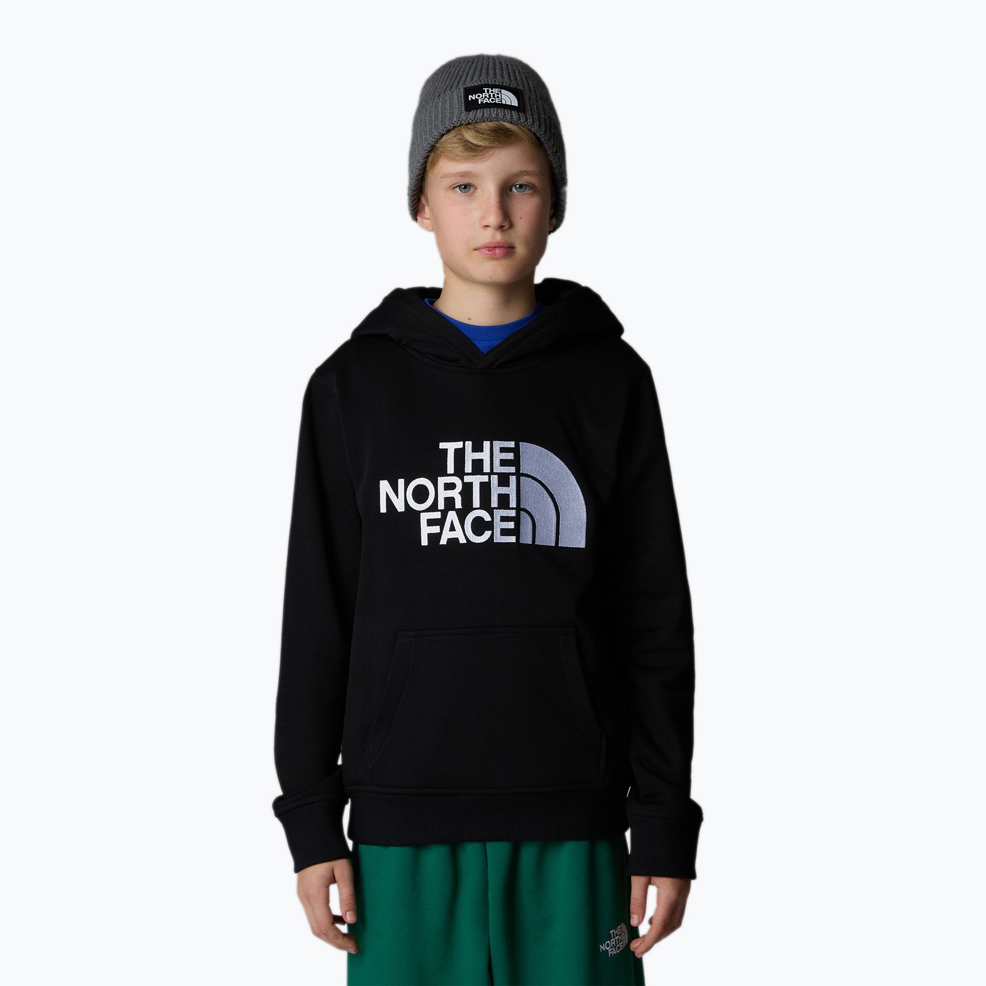 Bluza dziecięca The North Face Drew Peak P/O Hoodie black 