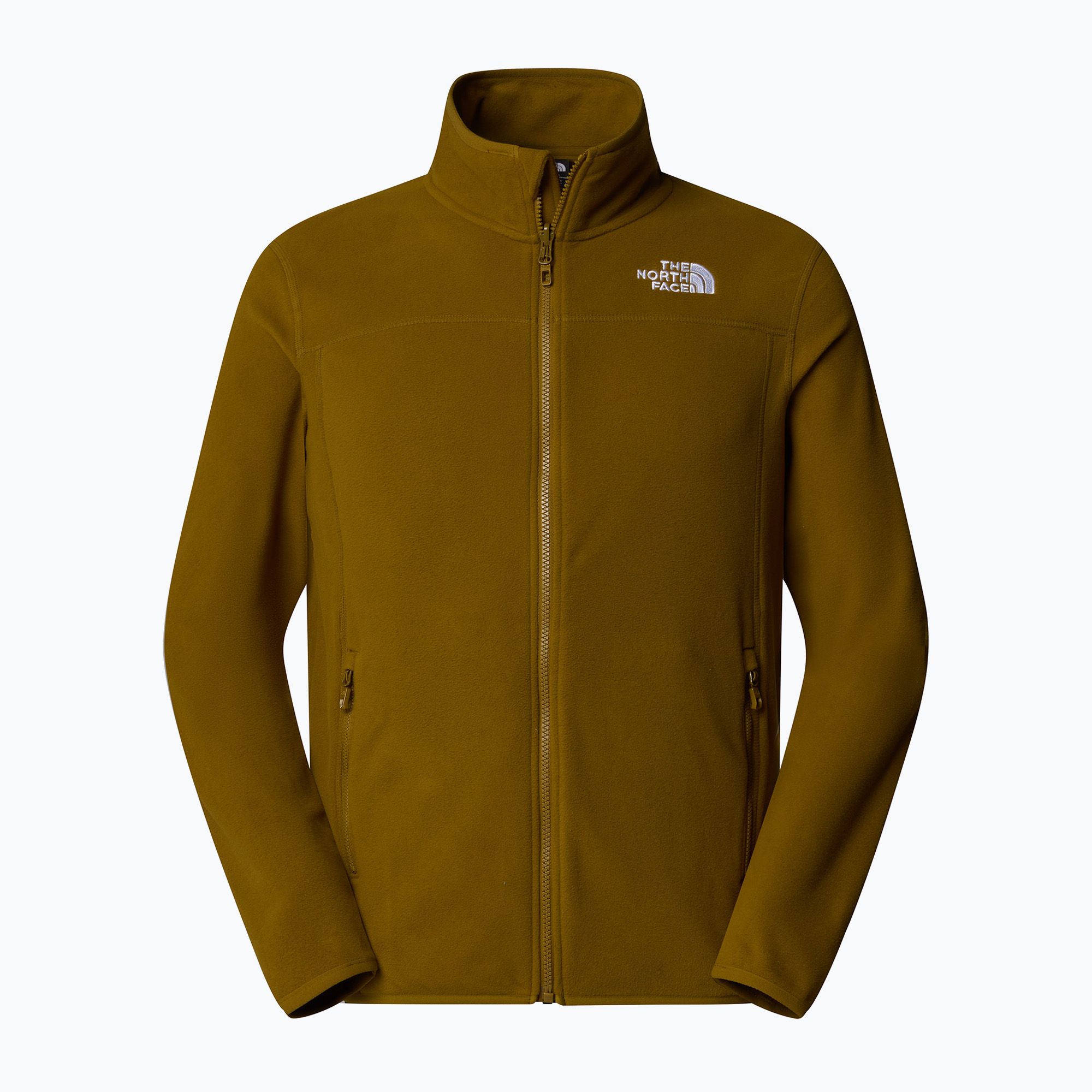 Bluza męska The North Face 100 Glacier Full Zip moss green 