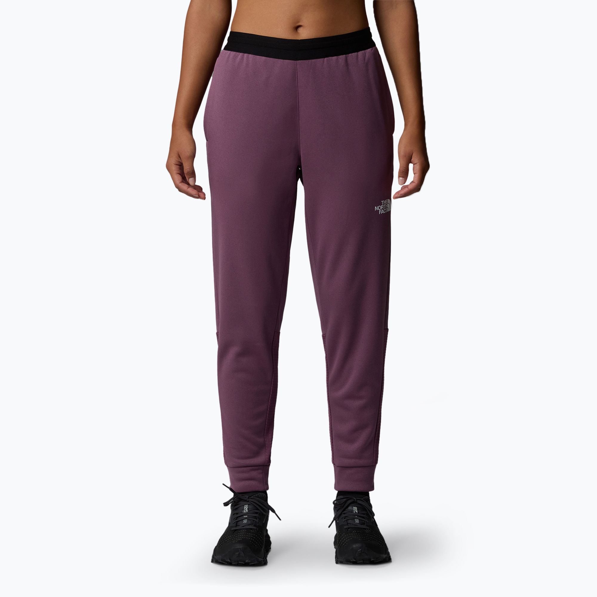 Spodnie damskie The North Face Mountain Athletics Fleece midnight mauve 