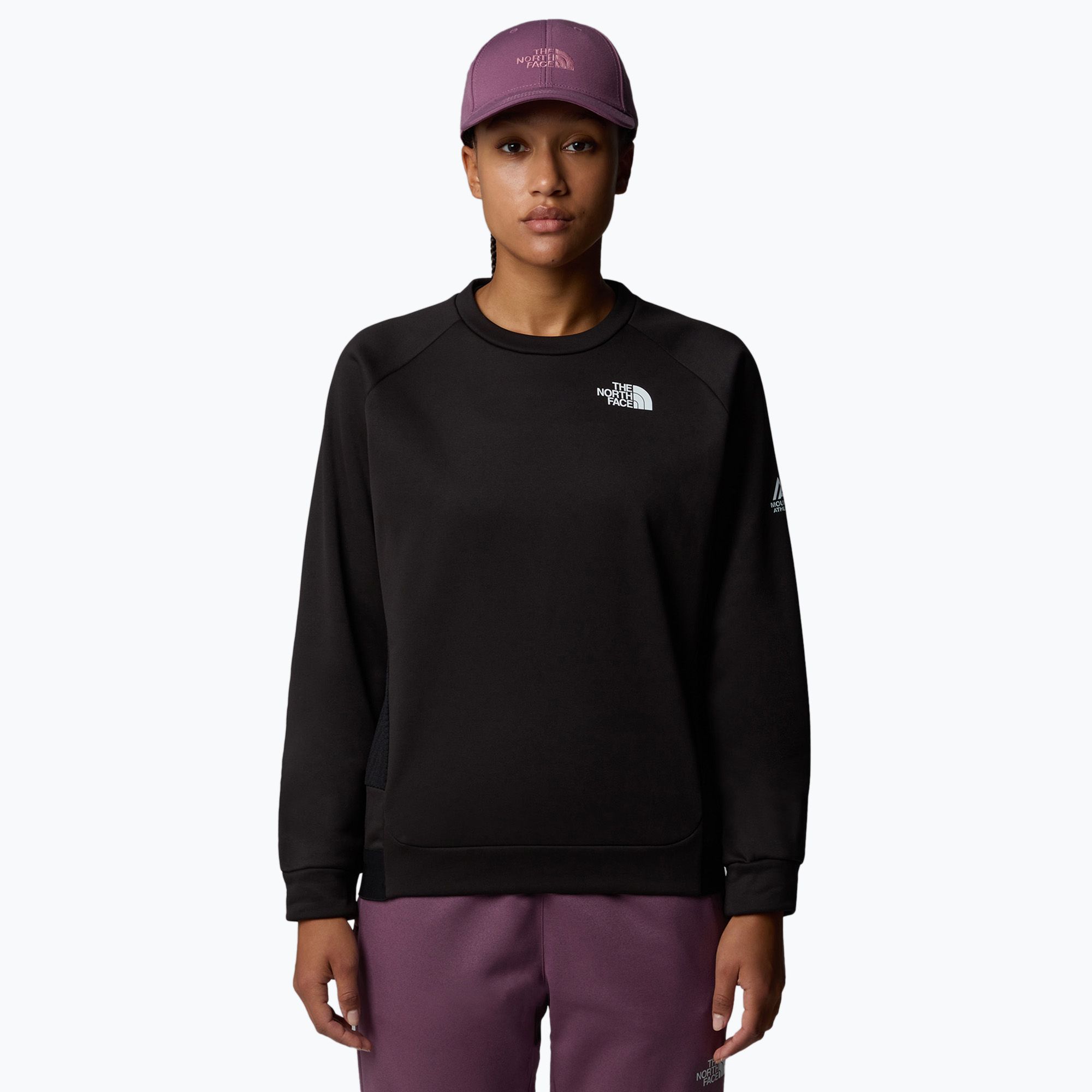 Bluza damska The North Face Mountain Athletics Fleece Crew black 