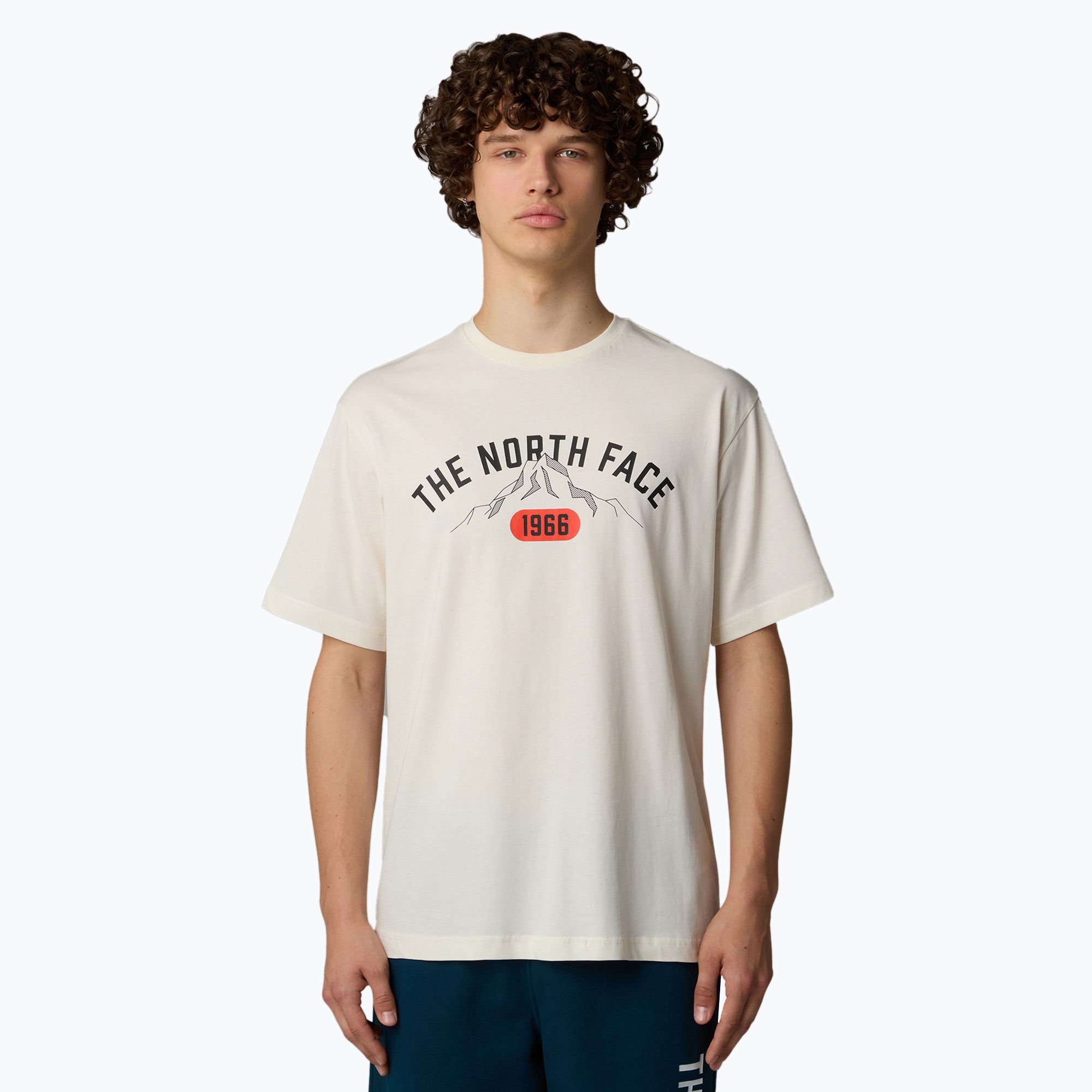 Koszulka męska The North Face Varsity Graphic white dune 