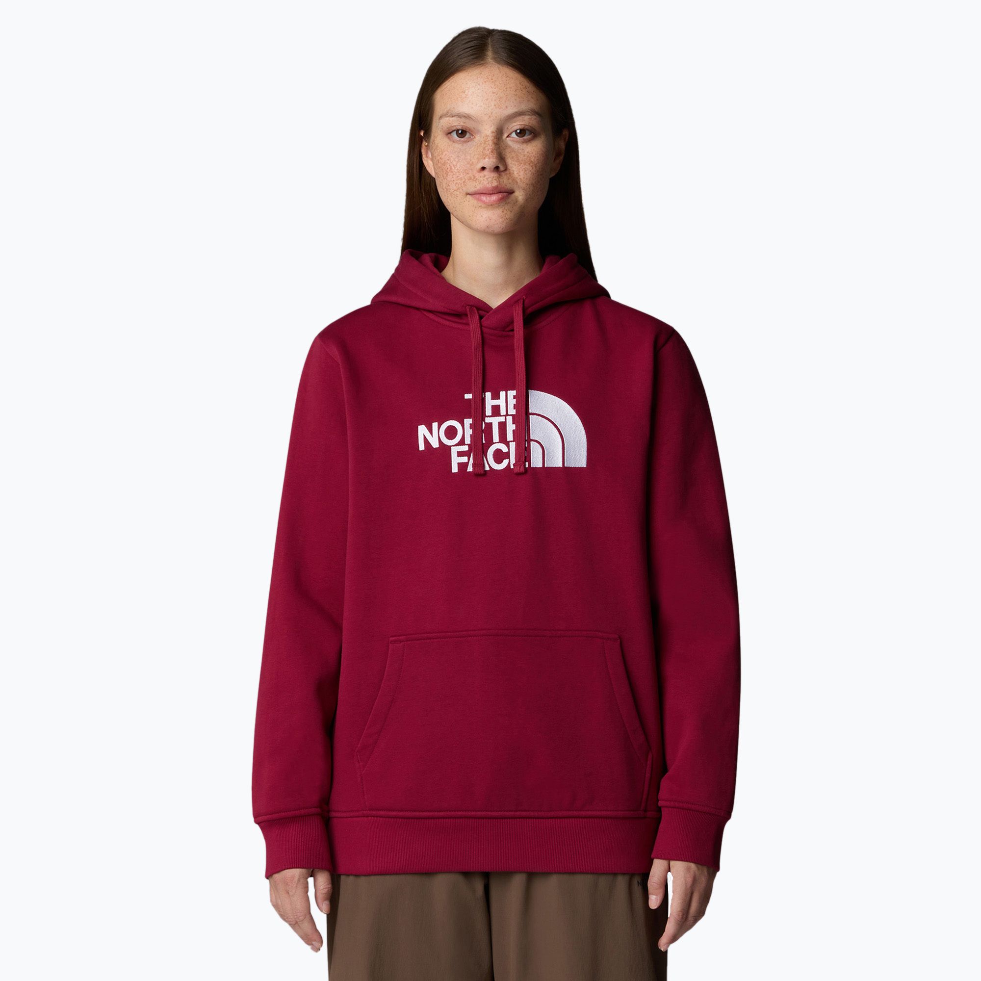 Bluza damska The North Face Drew Peak Pullover Hoodie beetroot 