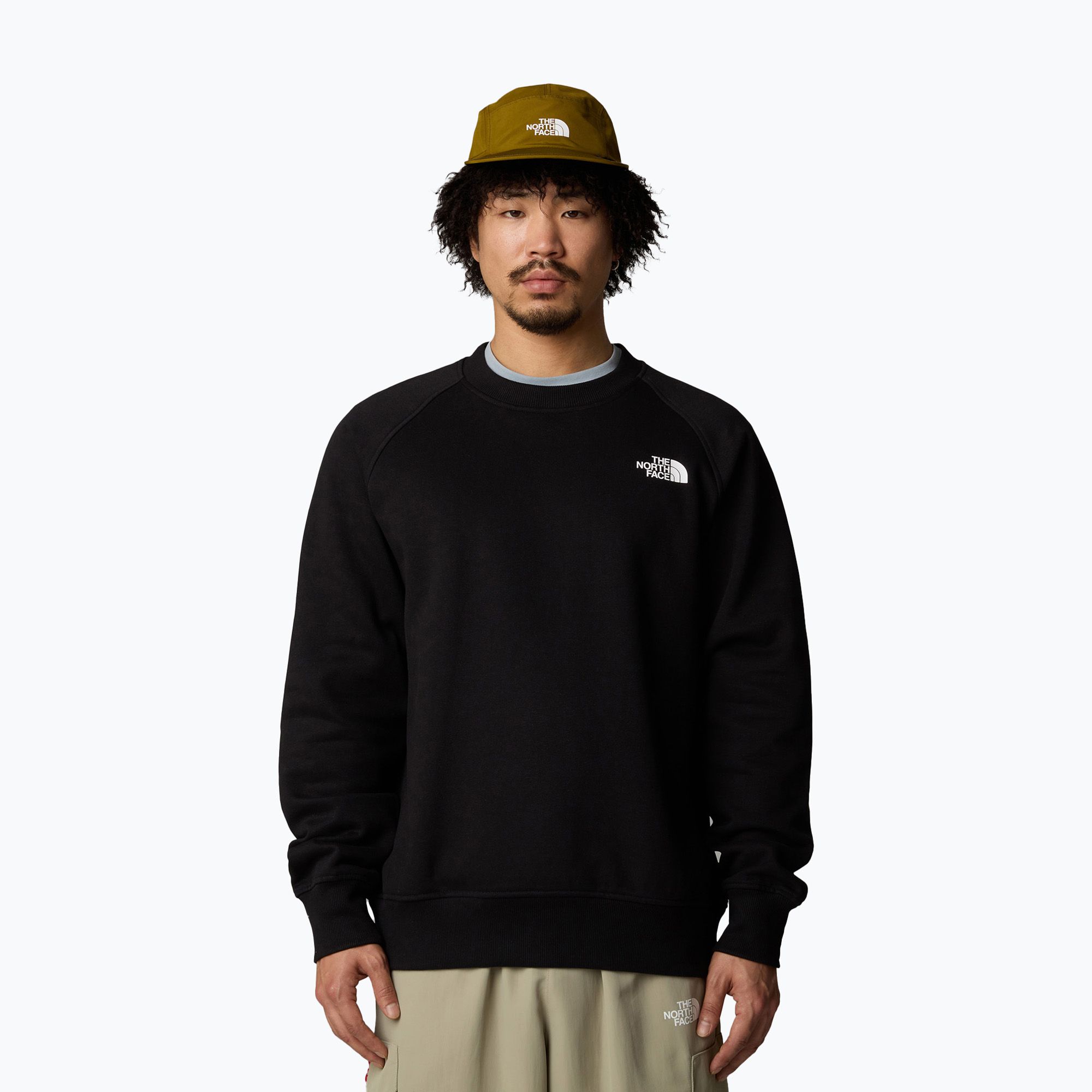 Bluza męska The North Face Raglan Box Nse Crew tnf black 