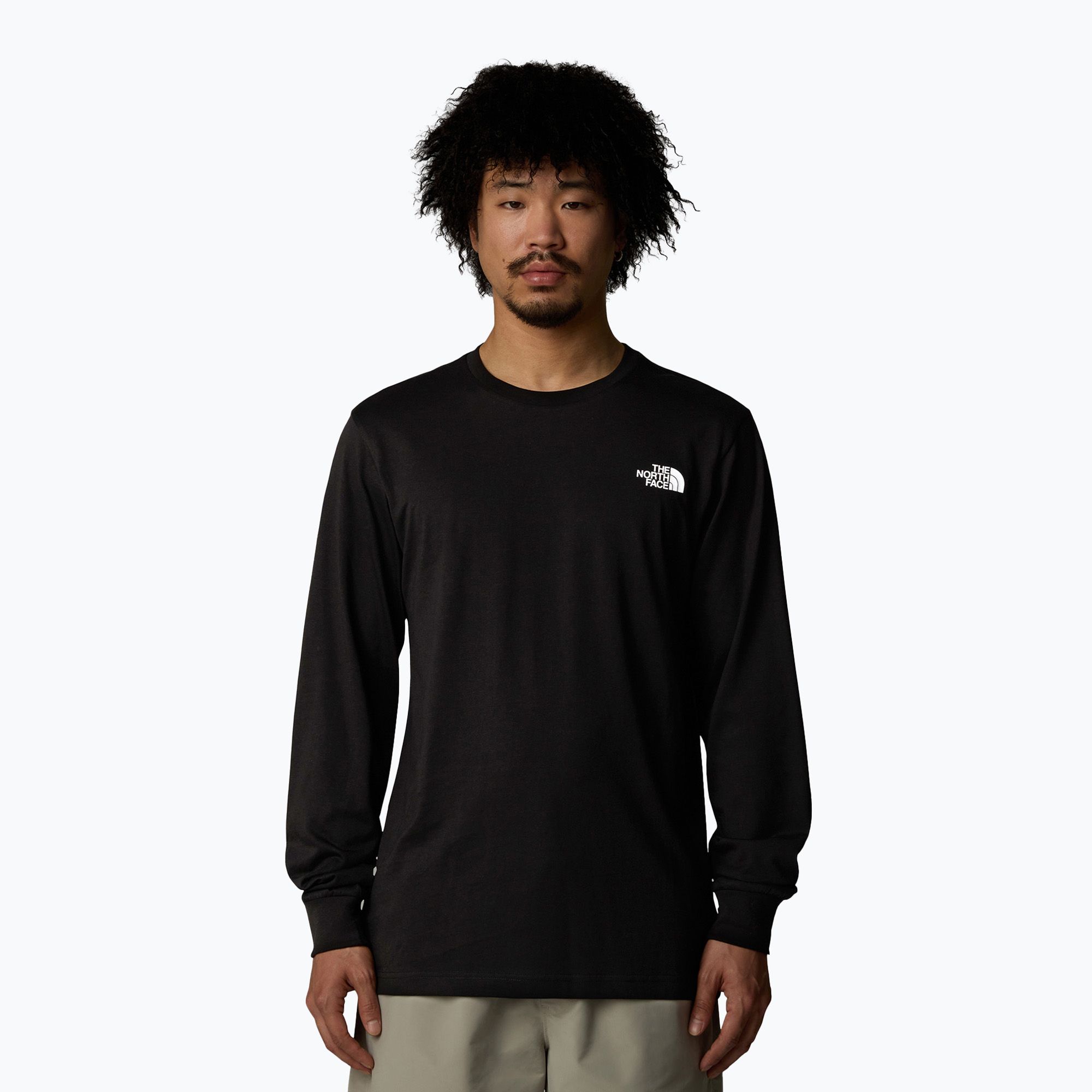 Longsleeve męski The North Face Easy Tee tnf black 