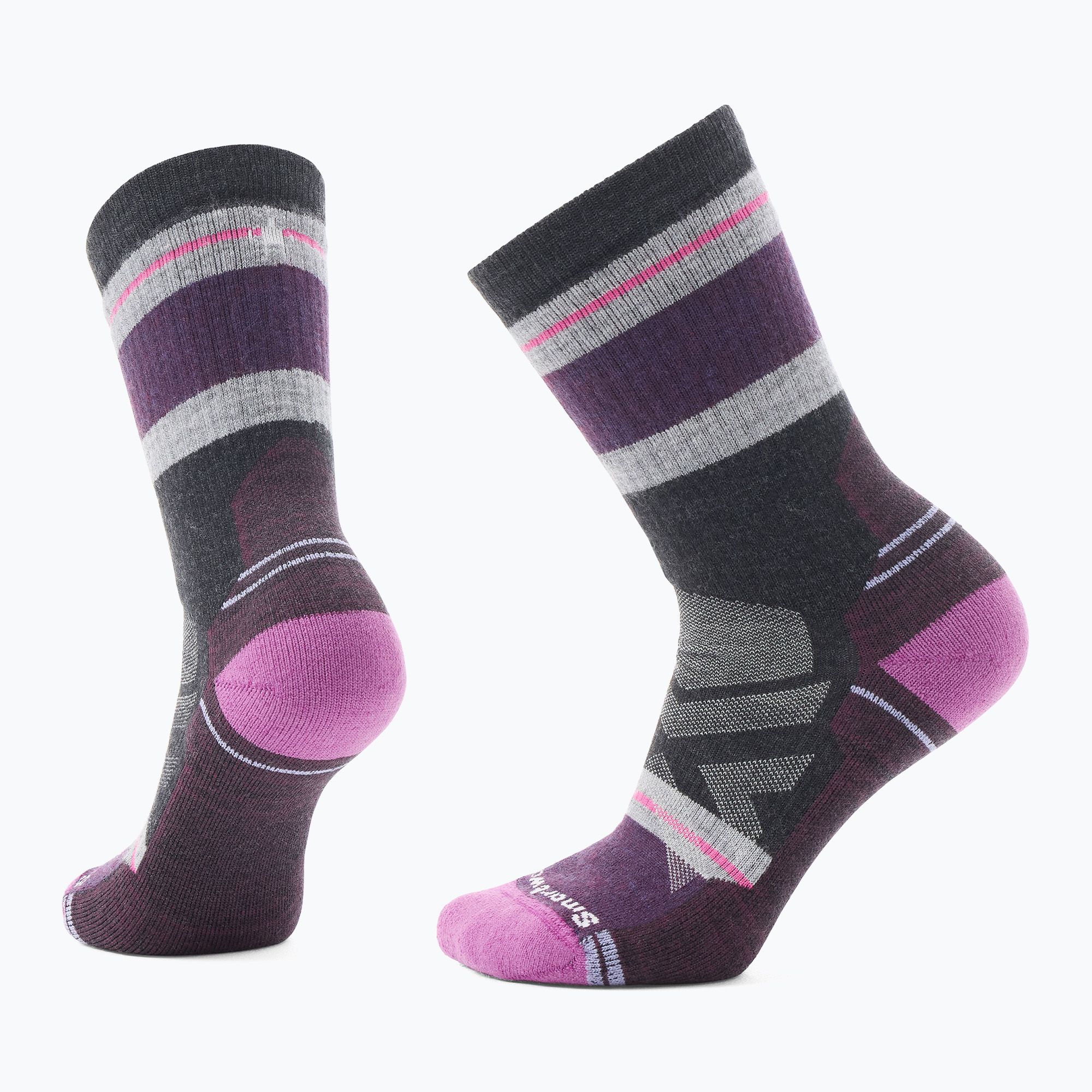 Skarpety damskie Smartwool Hike Full Cushion Saturnsphere Crew charcoal 