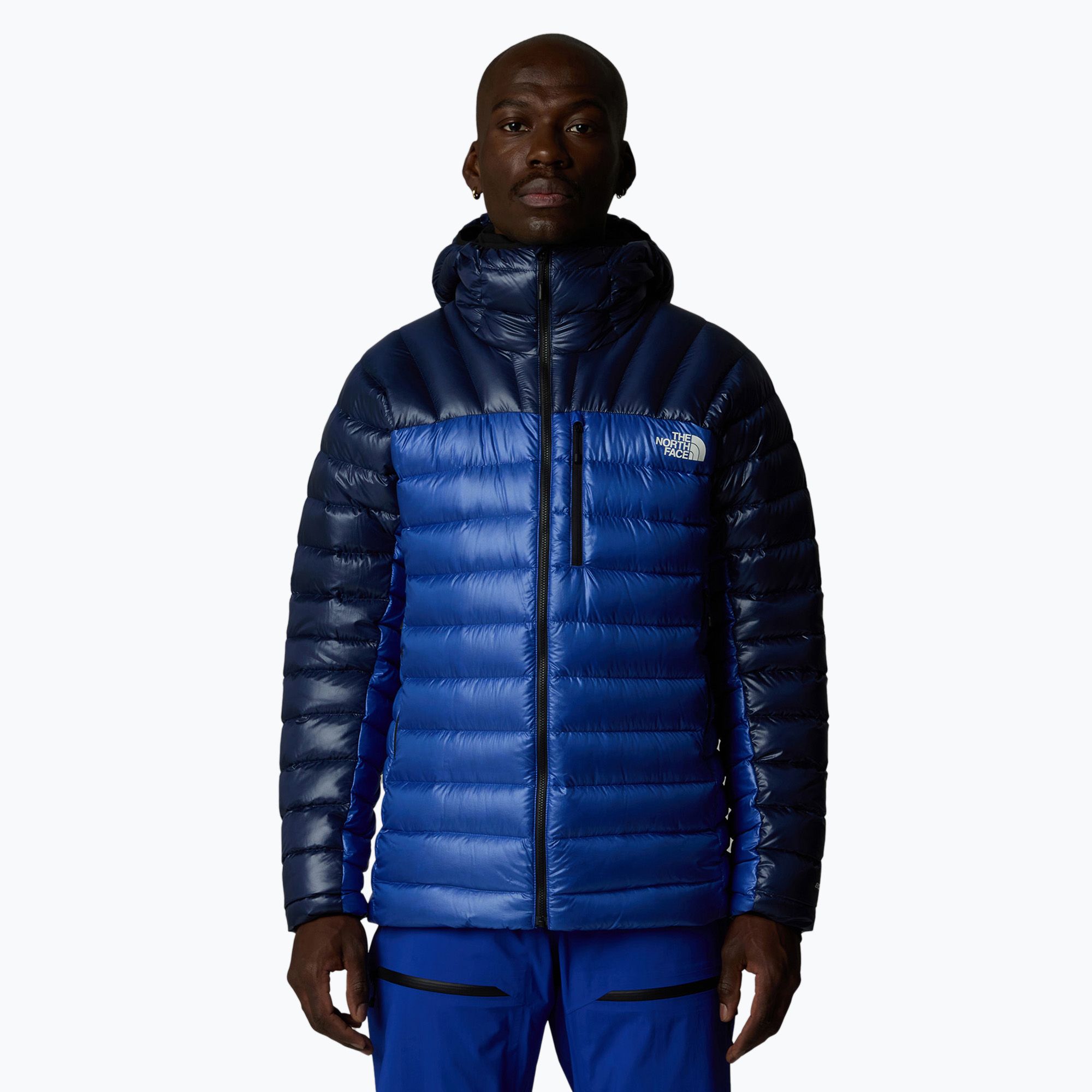 Kurtka męska The North Face Summit Breithorn Hoodie blue/eagle blue 
