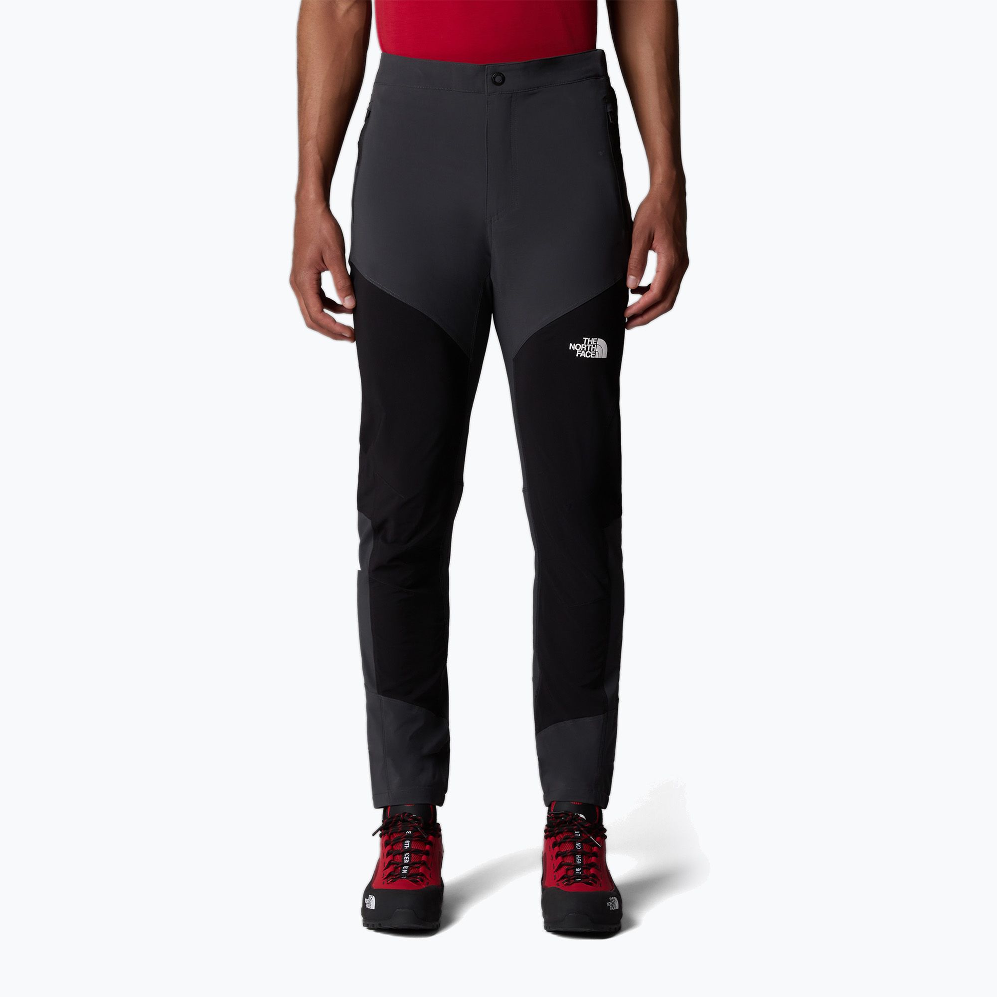 Spodnie trekkingowe męskie The North Face Felik Slim Tapered asphalt grey/black 