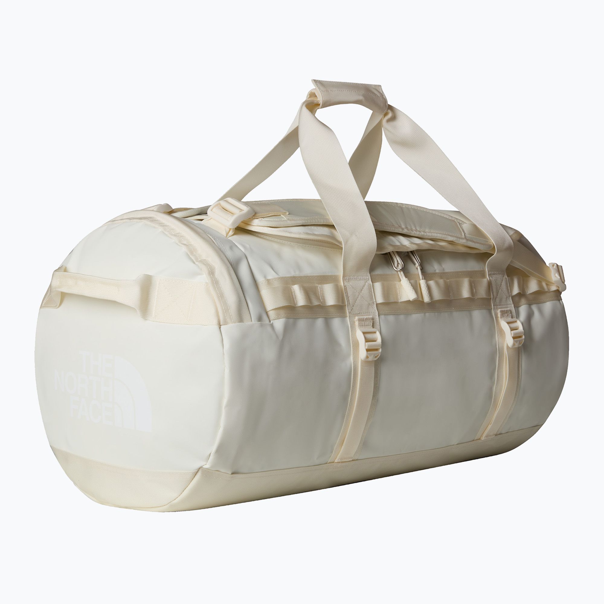 Torba podróżna The North Face Base Camp Duffel M 71 l white dune/white 