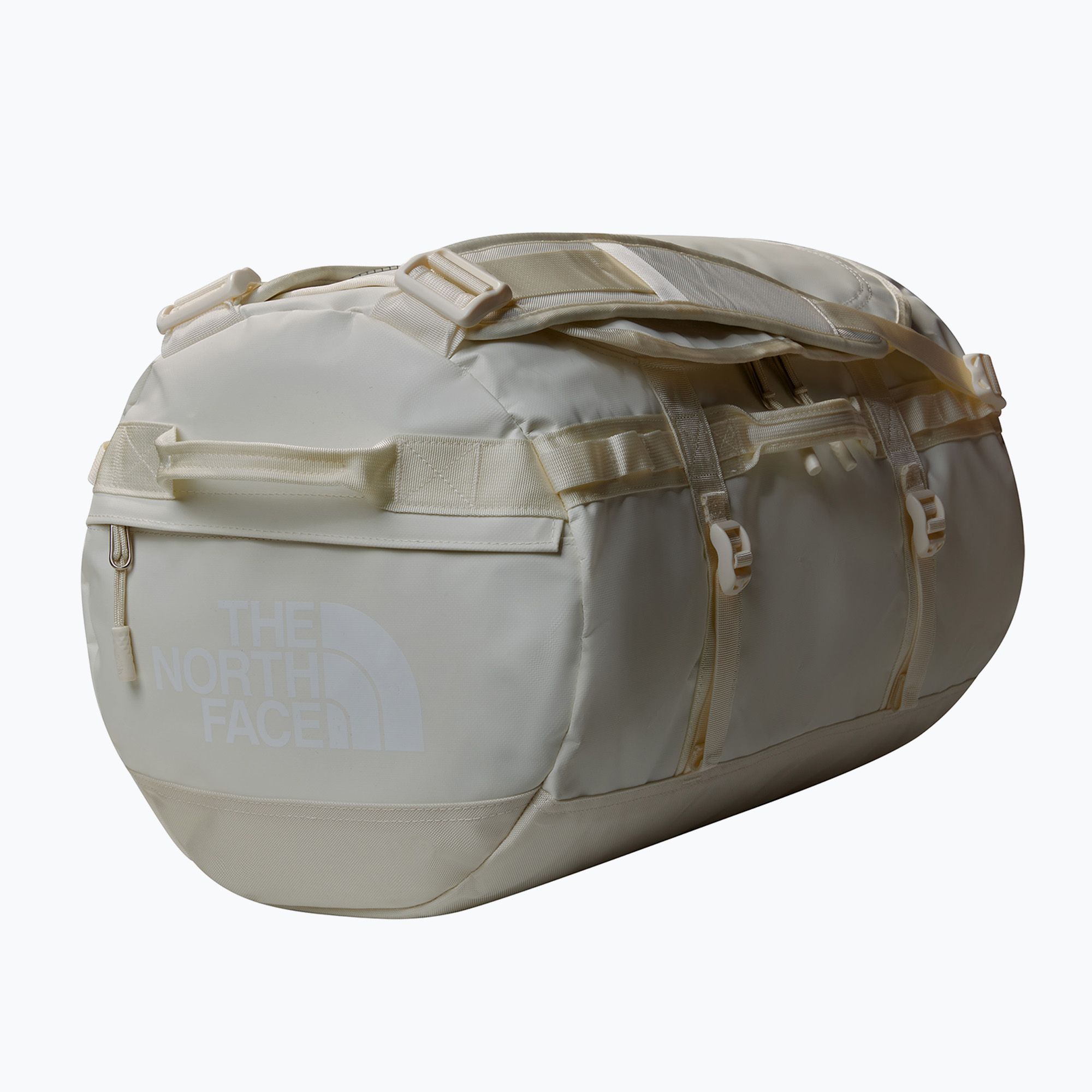 Torba podróżna The North Face Base Camp Duffel S 50 l white dune/white 