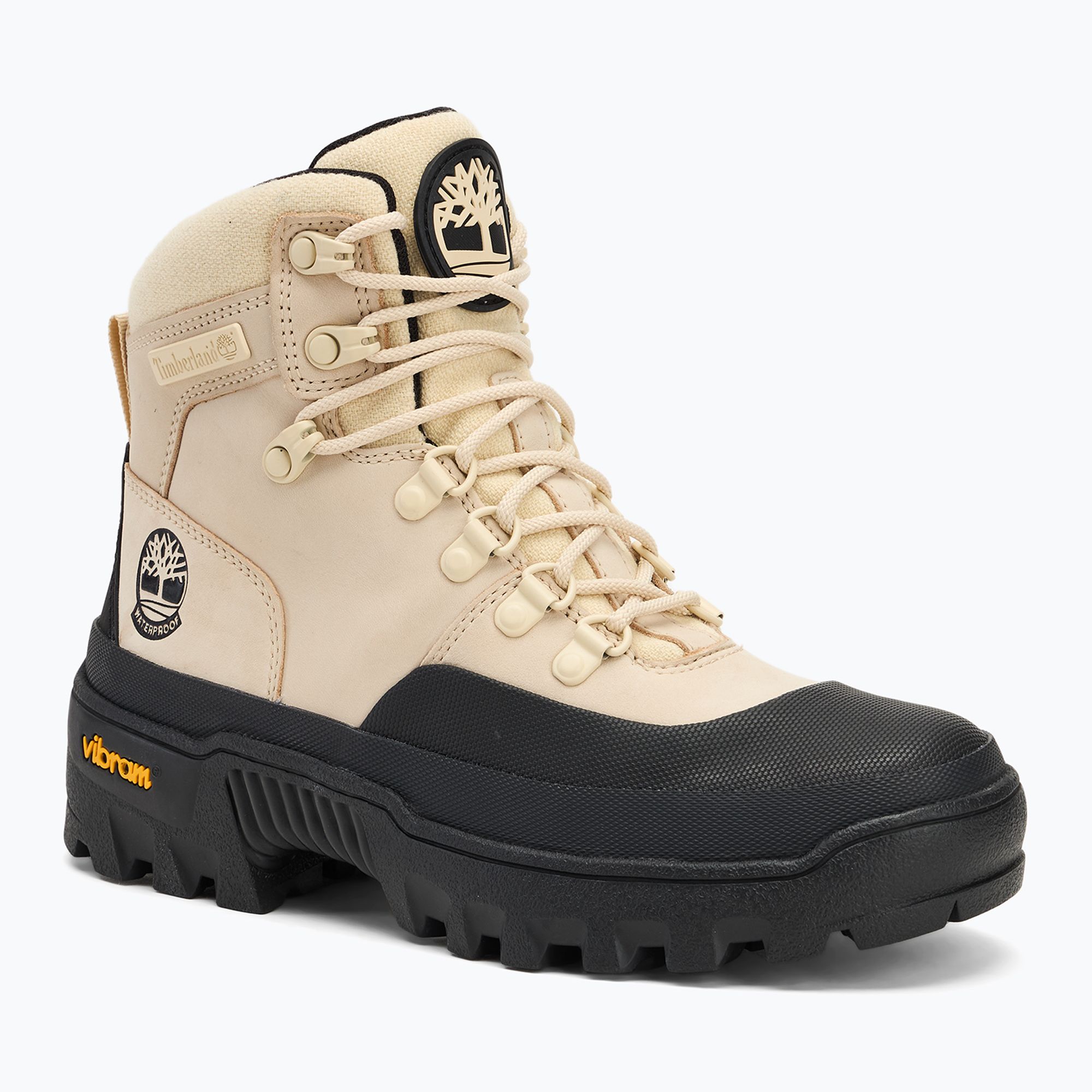 Buty damskie Timberland Vibram Mid Lace Waterproof Boot natural nubuck 