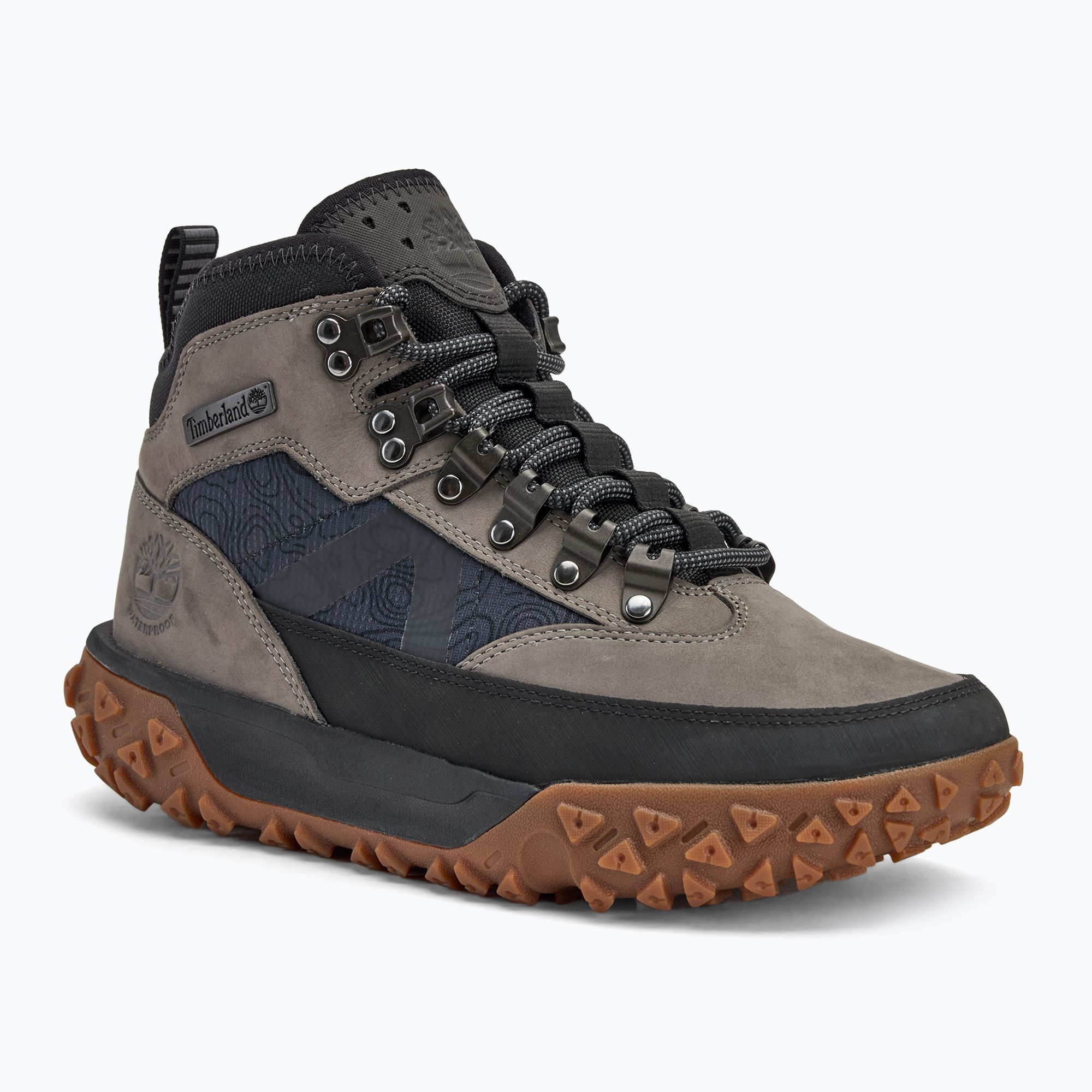 Buty męskie Timberland Greenstride Motion 6 Mid medium grey nubuck 