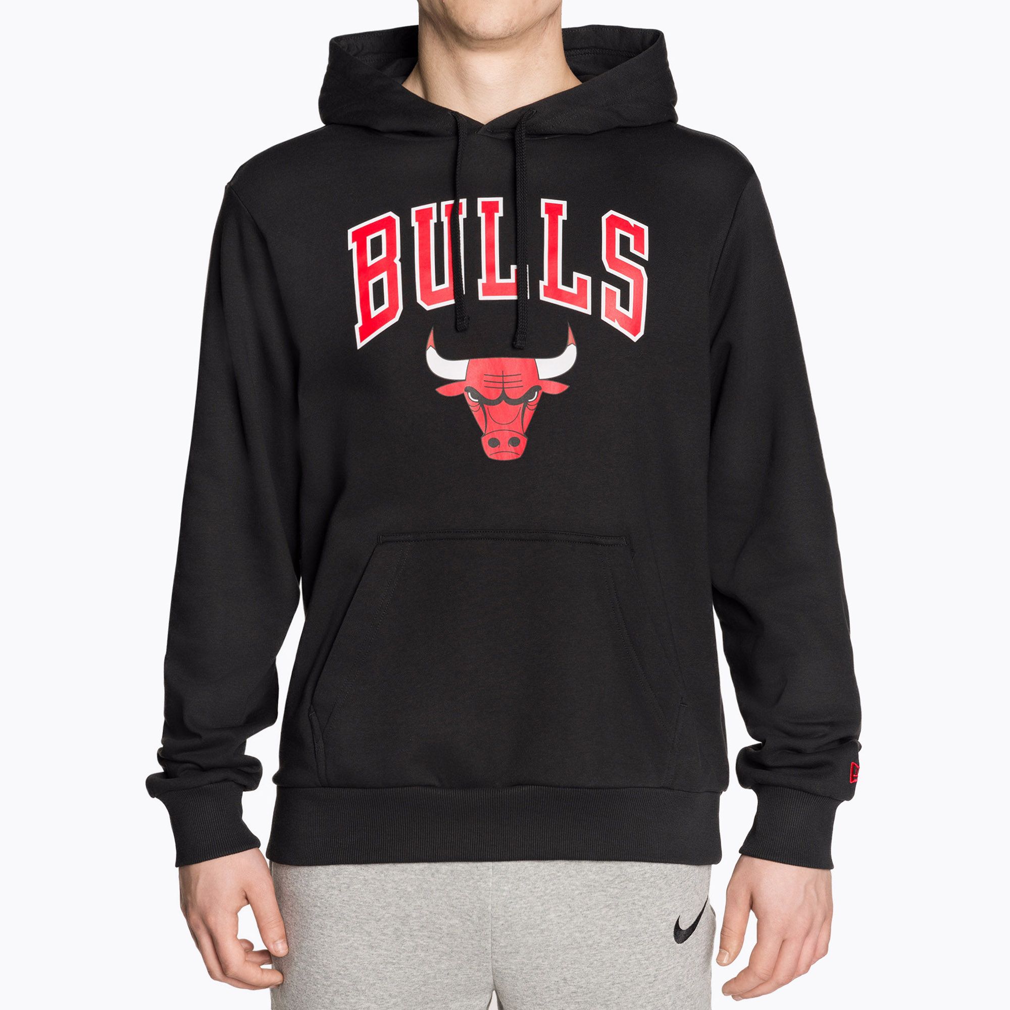 Bluza męska New Era NBA Regular Hoody Chicago Bulls black 