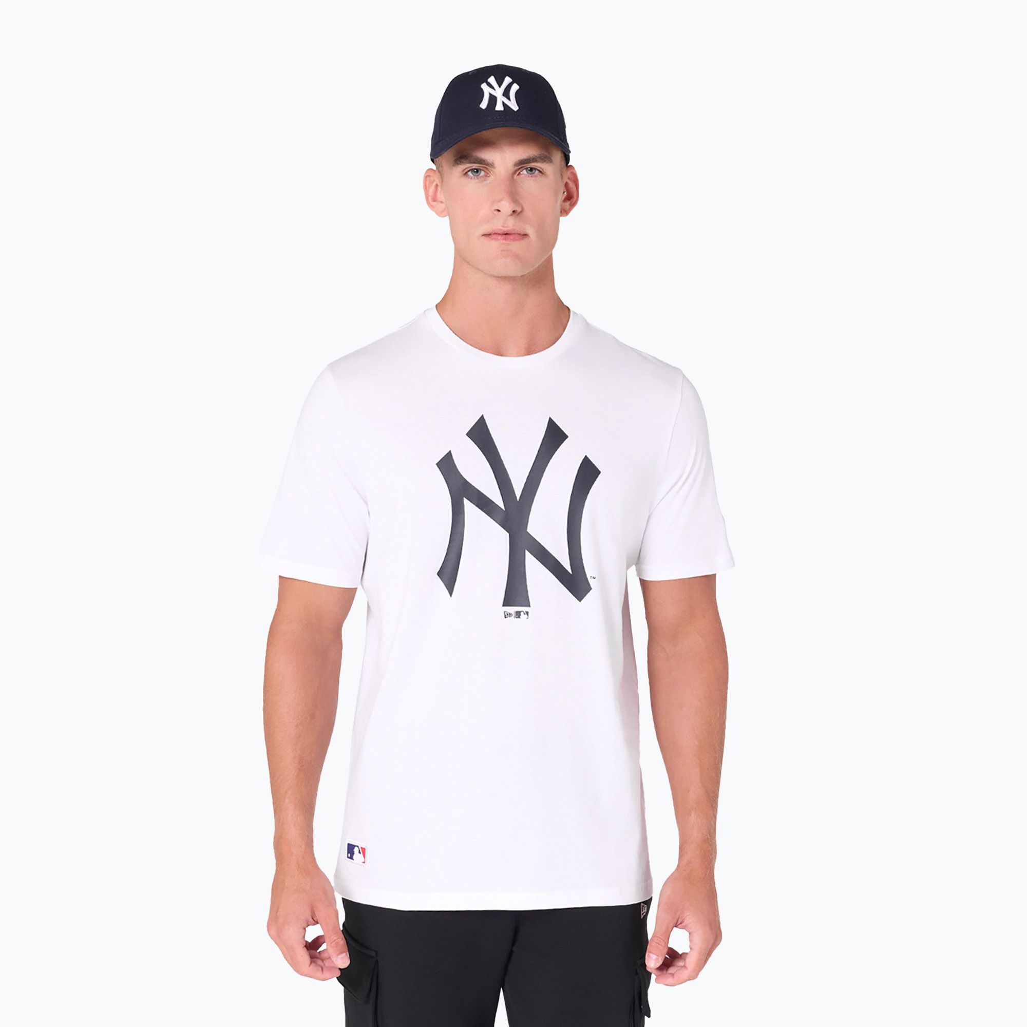 Koszulka męska New Era NOS MLB Rregular New York Yankees white 