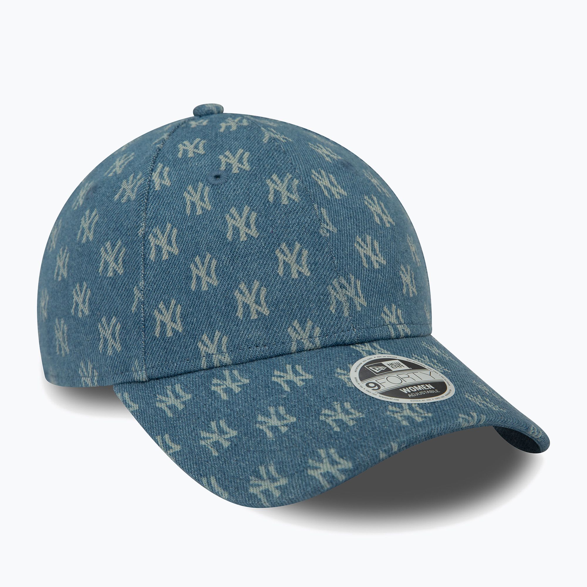 Czapka z daszkiem damska New Era Denim Mono 9Forty New York Yankees med blue 