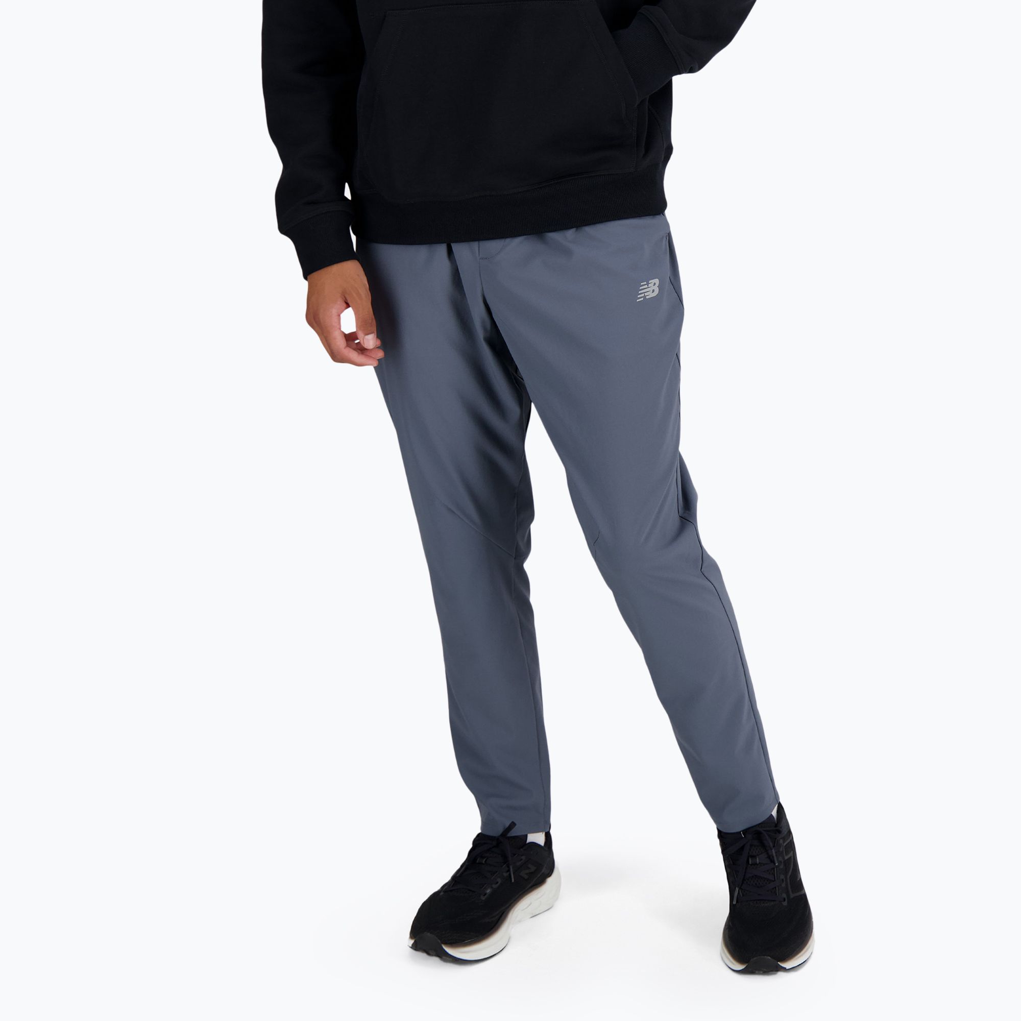 Spodnie męskie New Balance AC Stretch Woven 29 Inch graphite 