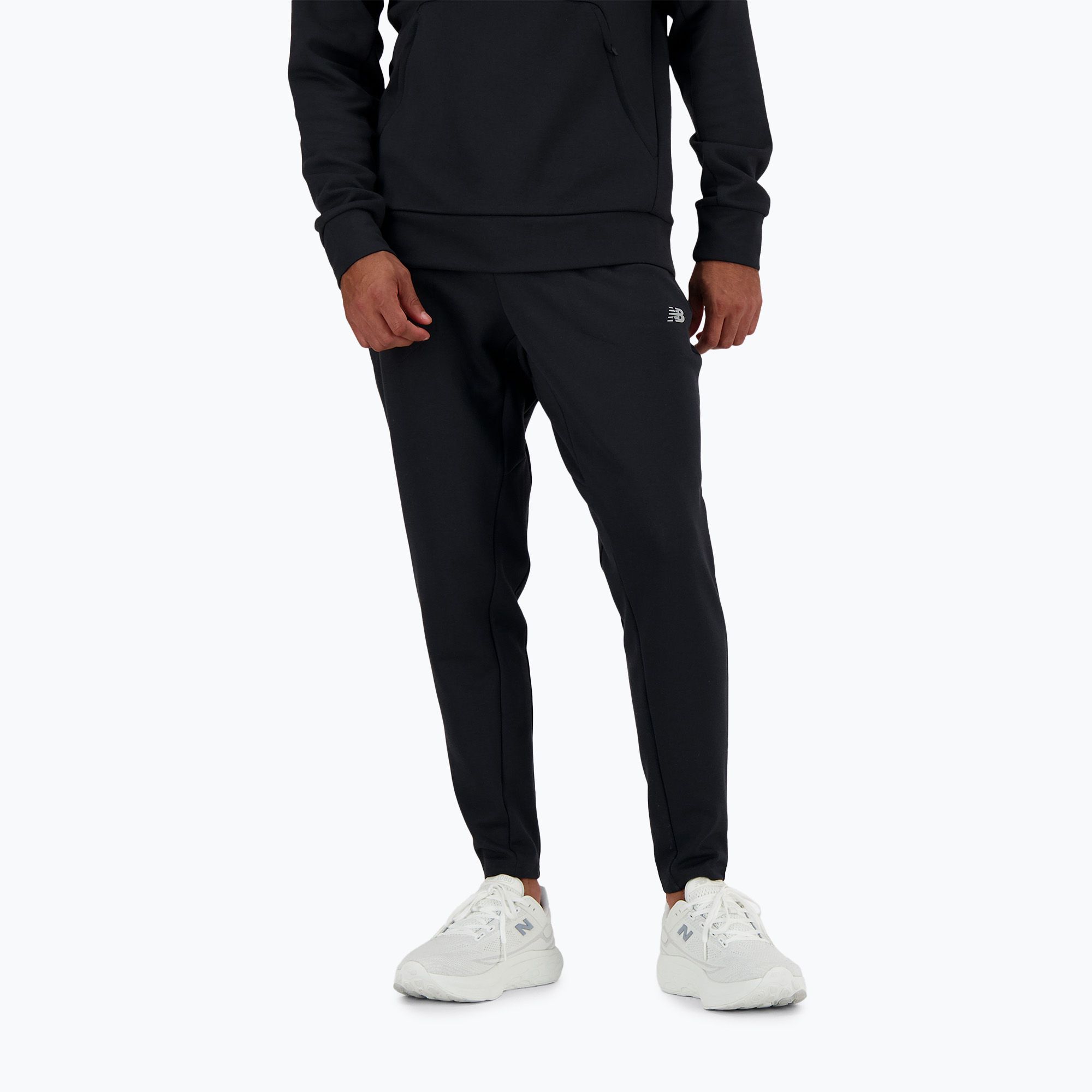 Spodnie męskie New Balance Tech Knit black 