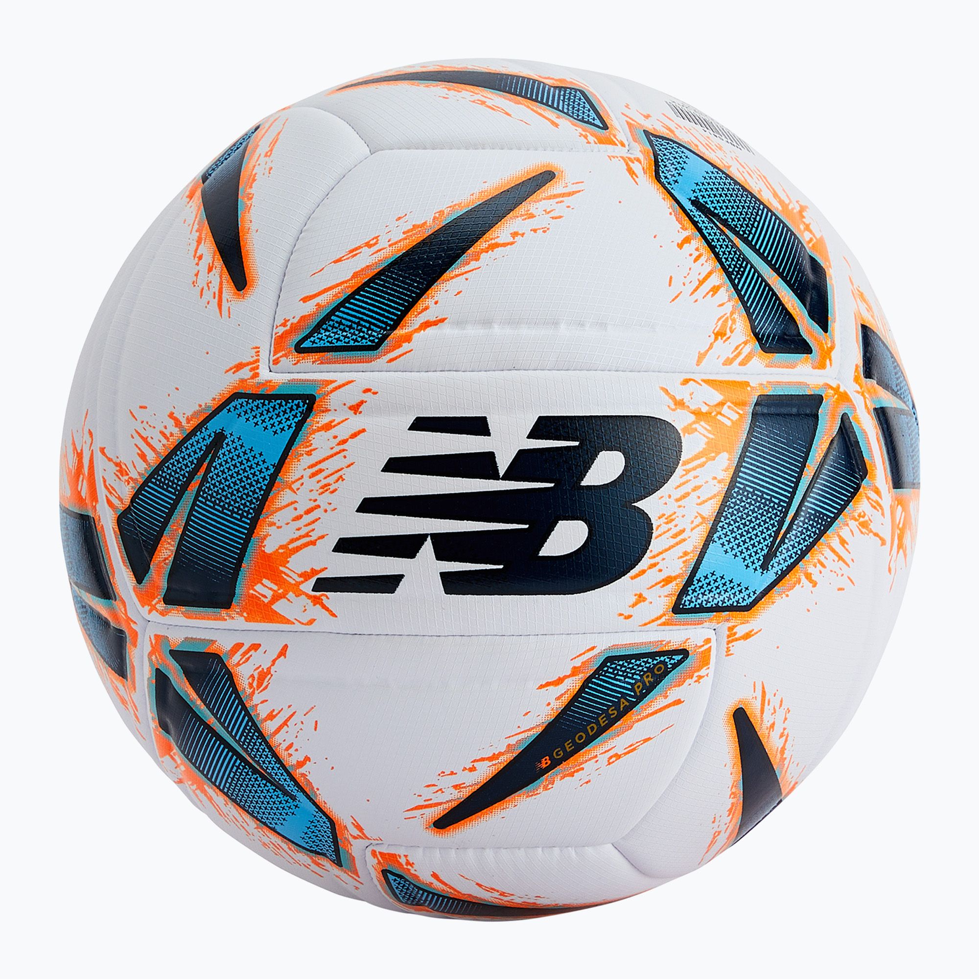 Piłka do piłki nożnej New Balance Geodesa Pro FGP white rozmiar 5 