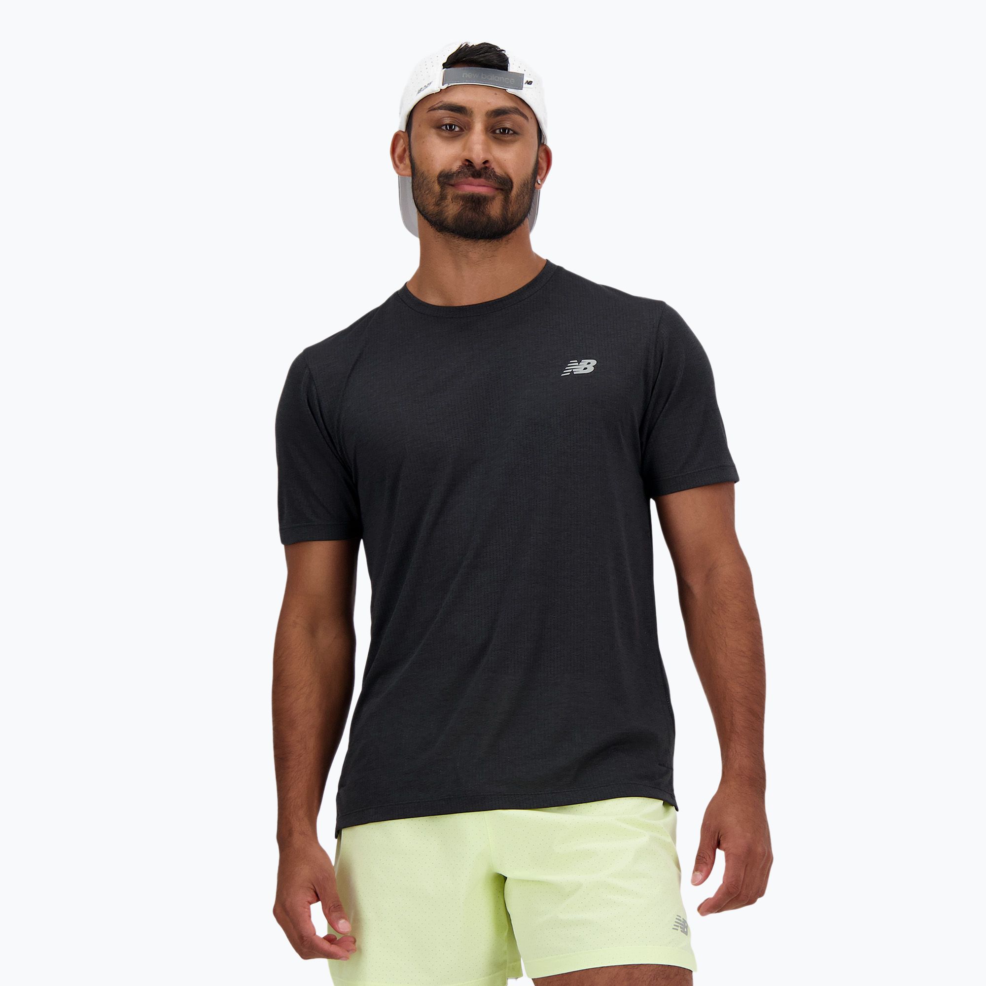 Koszulka męska New Balance Athletics Run black 