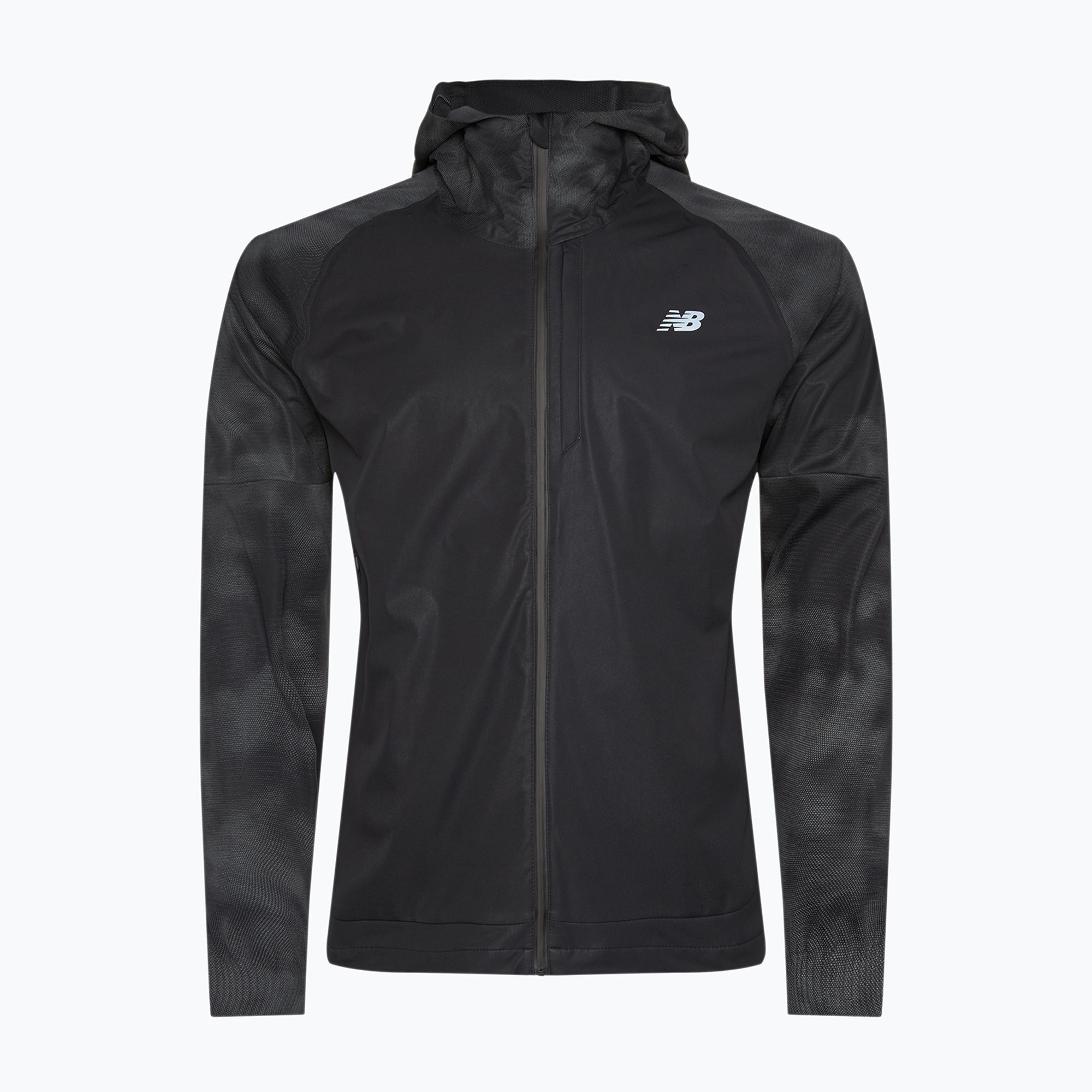 Kurtka do biegania męska New Balance Seasonal Premium Print black 