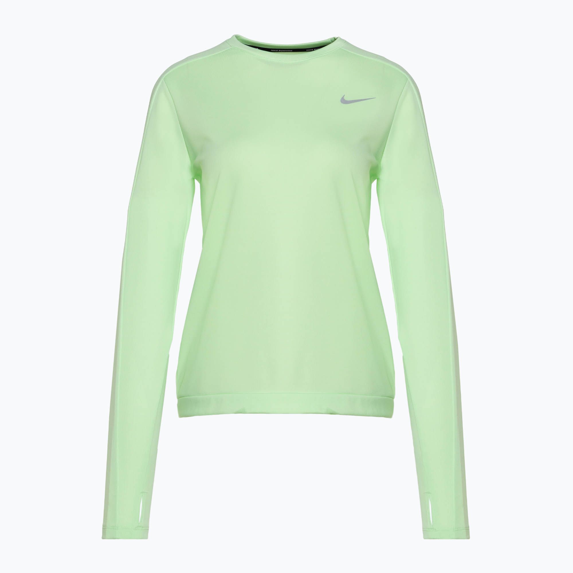 Longsleeve do biegania damski Nike Dri-Fit Pacer Crew vapor green 