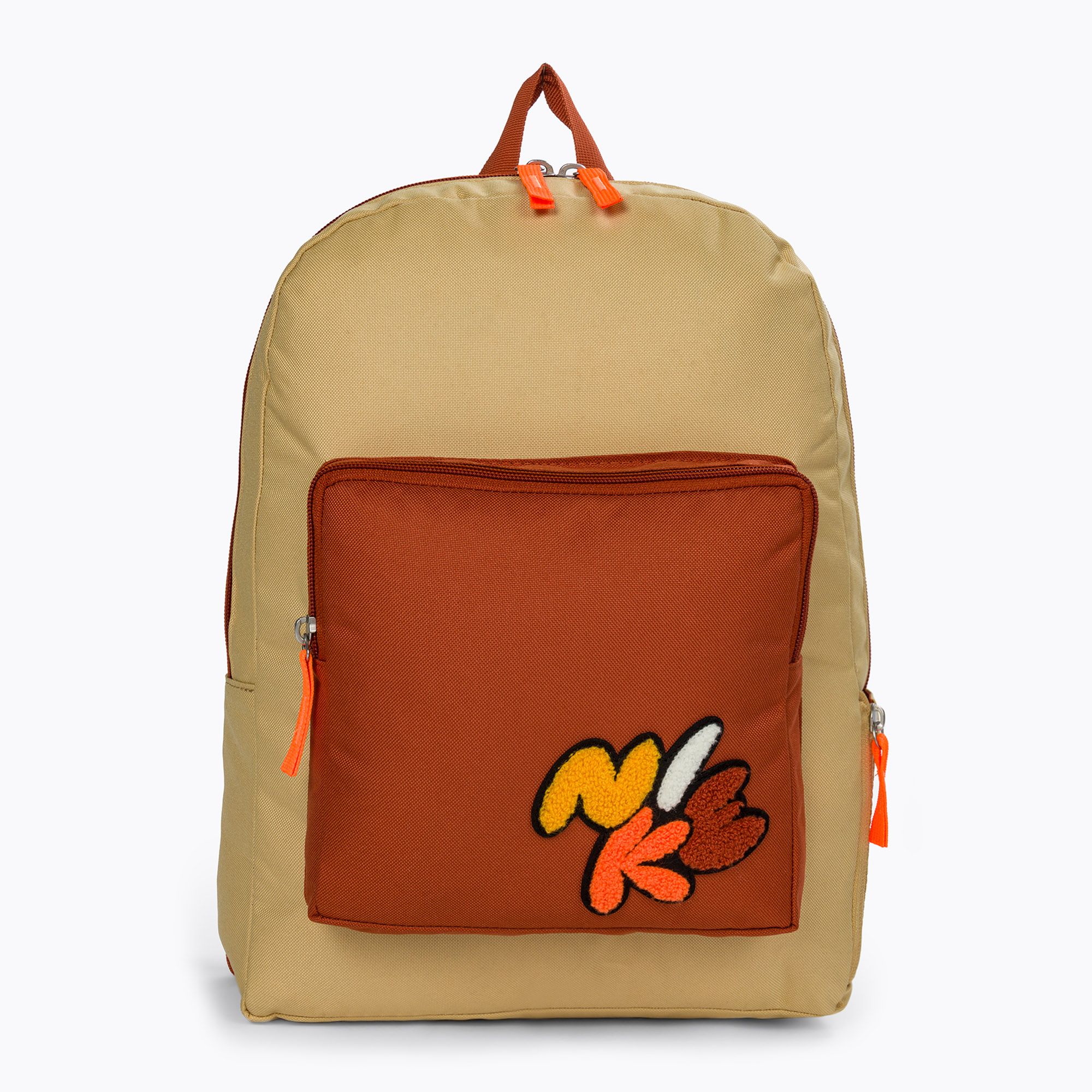Plecak miejski dziecięcy Nike Classic 16 l sesame/burnt sunrise/total orange 