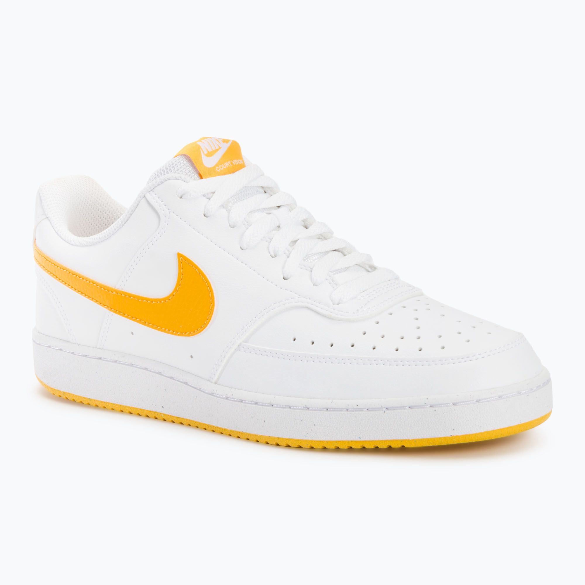 Buty męskie Nike Court Vision Low Next Nature white/university gold 
