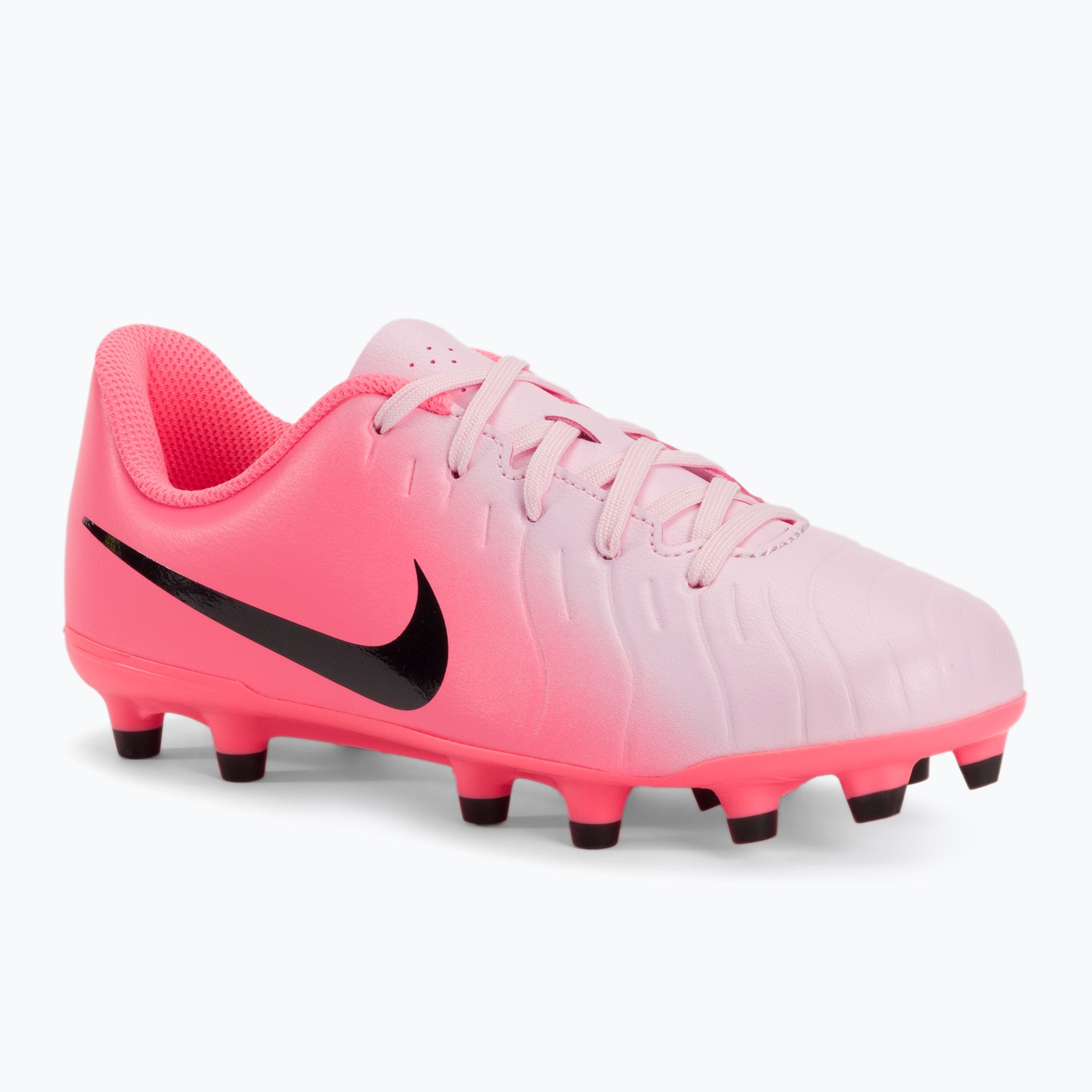 Buty piłkarskie dziecięce Nike Tiempo Legend 10 Club FG/MG pink foam/black 