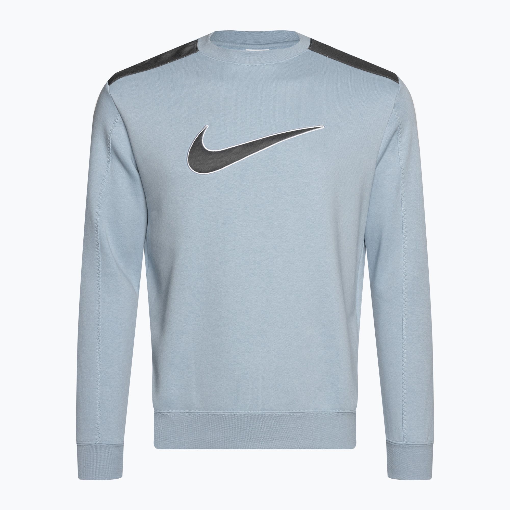 Bluza męska Nike Sportswear Fleece Crew light armory blue/iron grey 