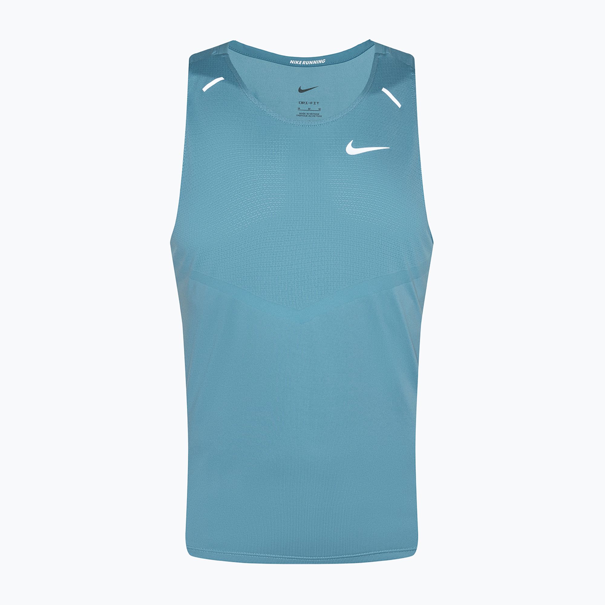 Koszulka do biegania męska Nike Dri-Fit Rise 365denim turquise/reflective silver 